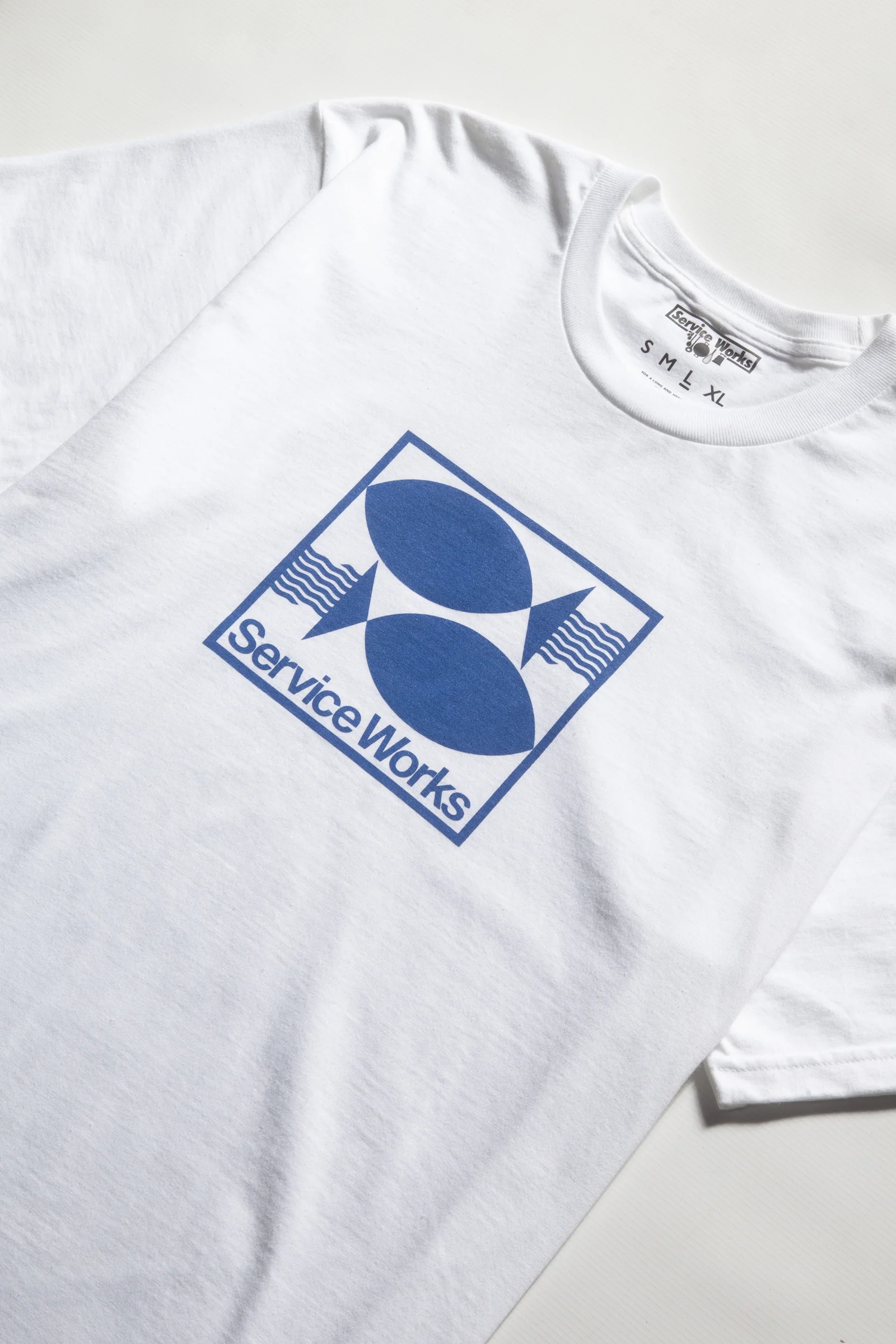 Service Works - Turbot Tee - White - Image 2