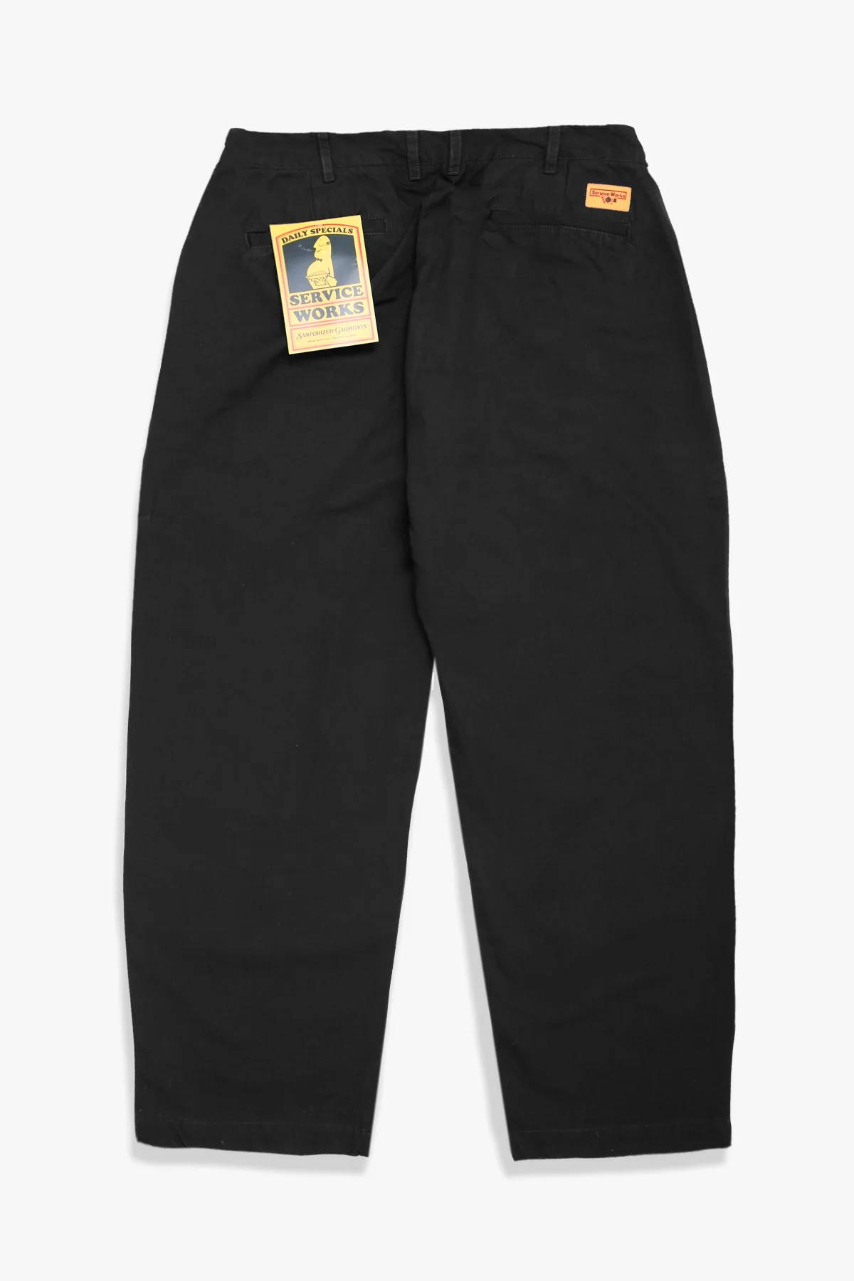Service Works - Twill Part Timer Pant - Black - Image 2
