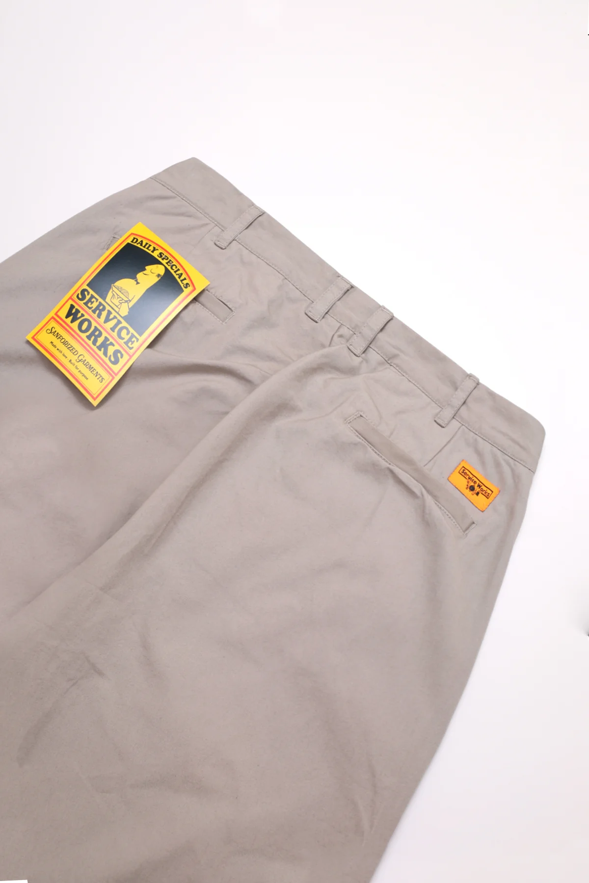 Service Works - Twill Part Timer Pant - Stone - Image 6