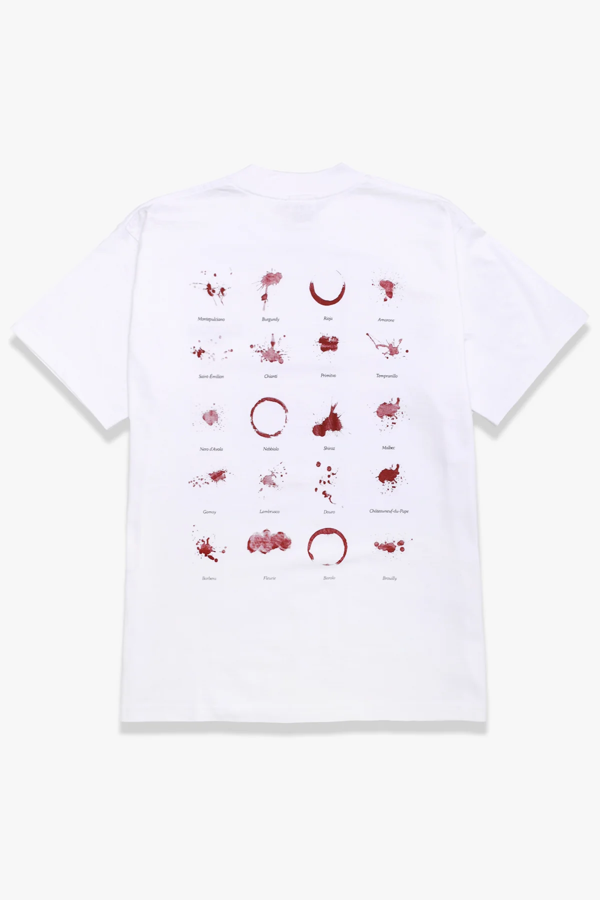 Service Works - Wine Spill Tee - White