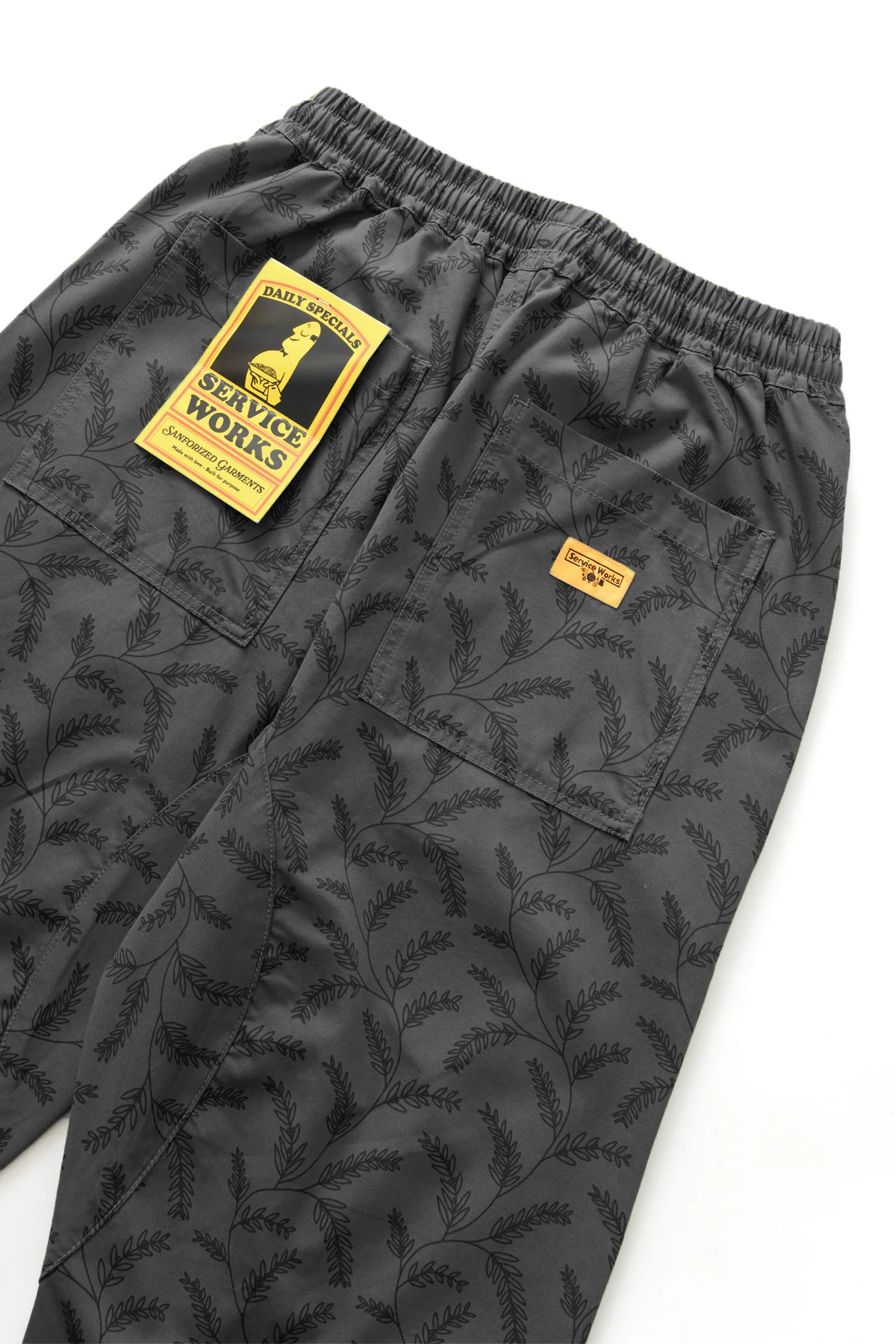 Service Works - Branch Twill Chef Pants - Black - Image 5