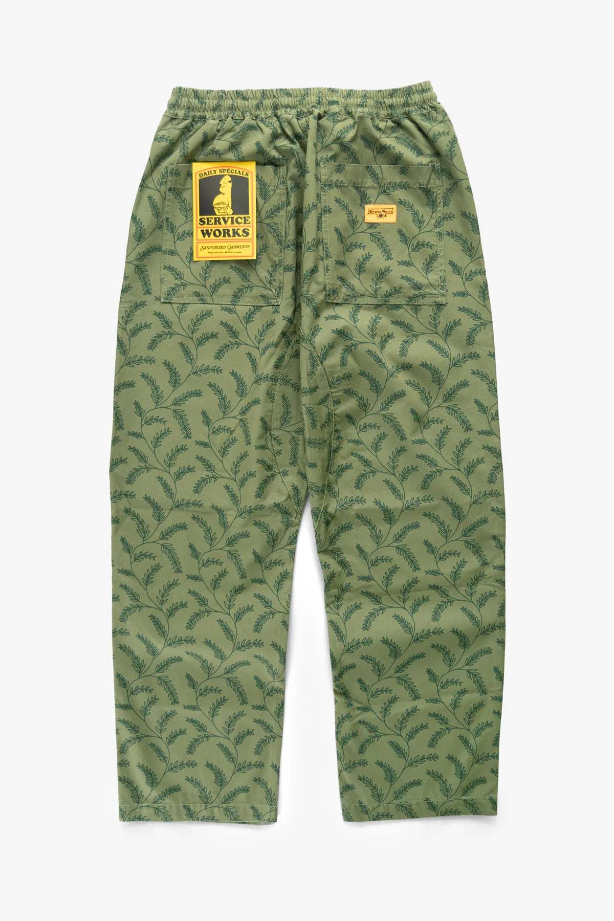 Service Works - Branch Twill Chef Pants - Olive - Image 2