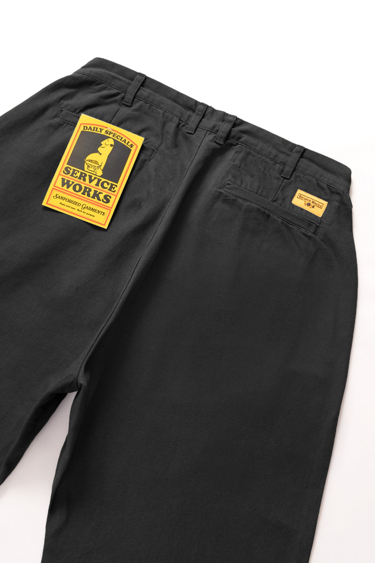 Service Works - Canvas Part Timer Pant - Black - Image 3
