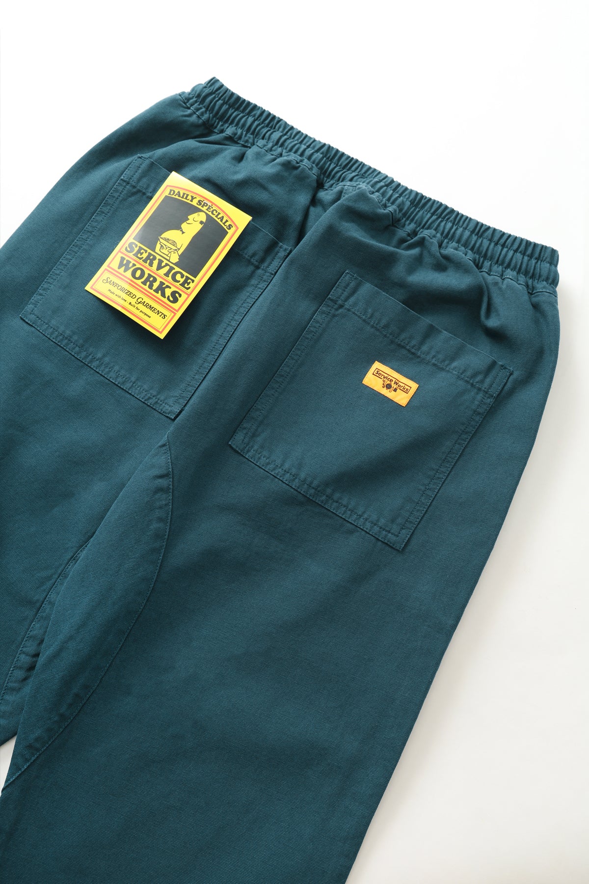 Service Works - Classic Chef Pants - Petrol - Image 3