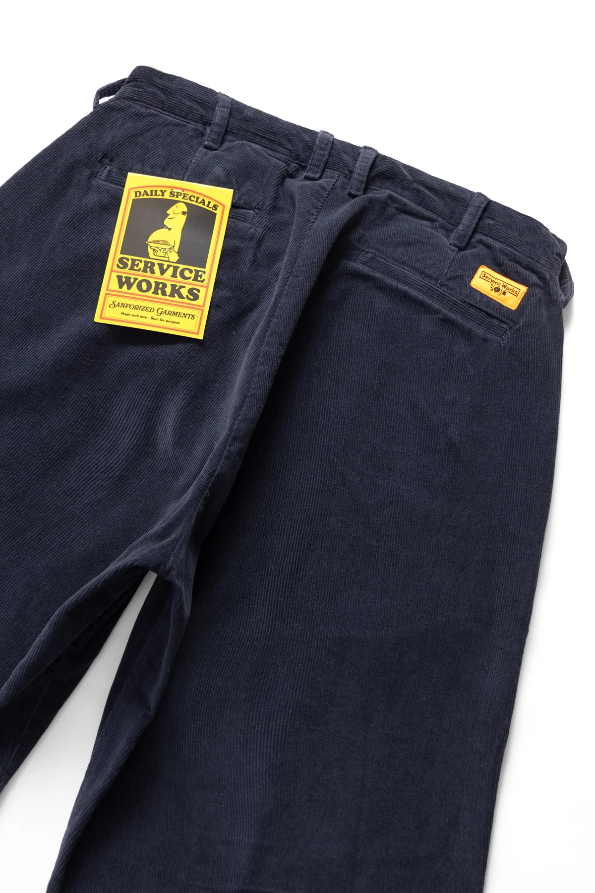 Service Works - Corduroy Part Timer Pant - Navy - Image 3