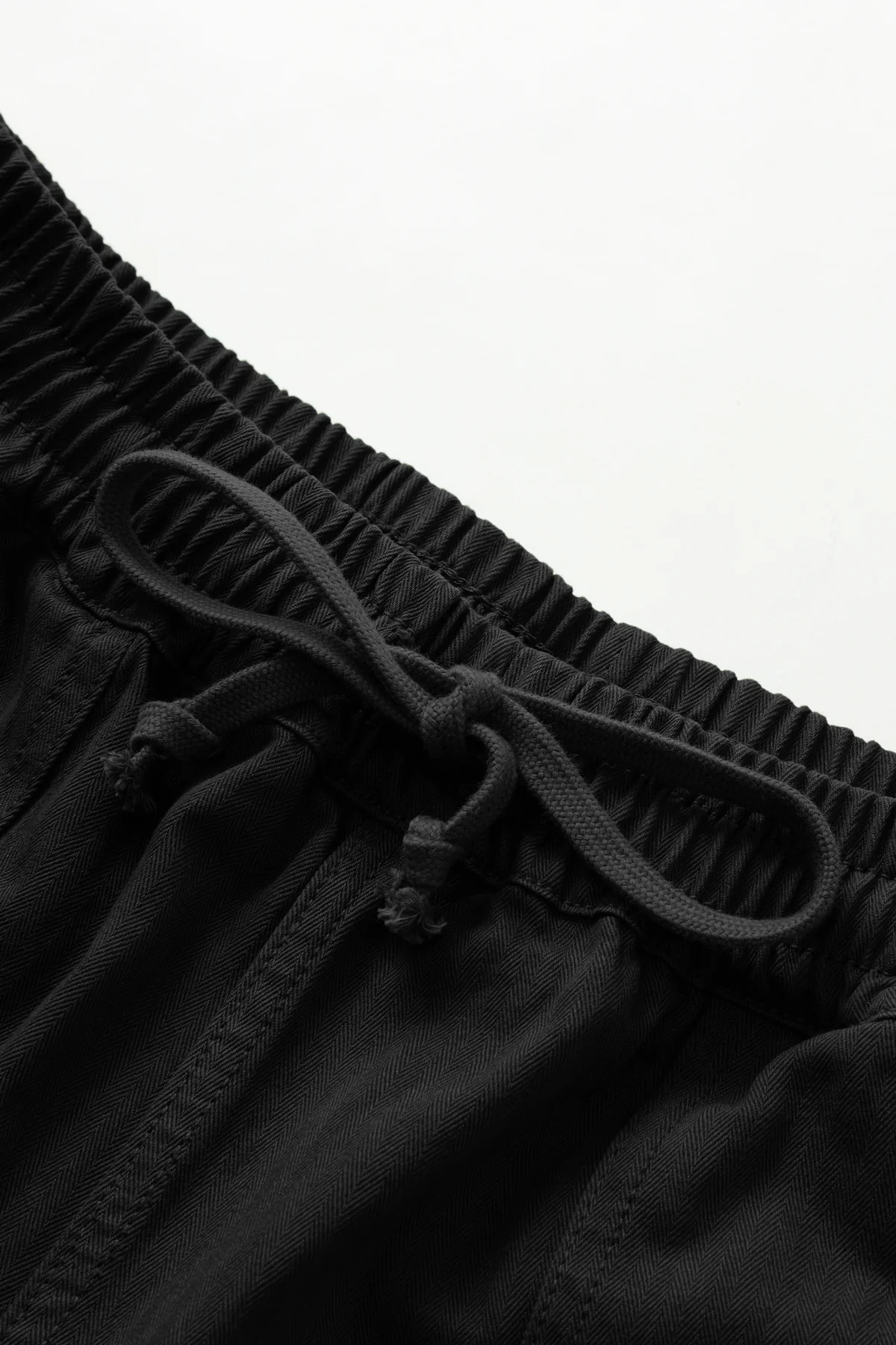Service Works - Herringbone Chef Pants - Black - Image 3