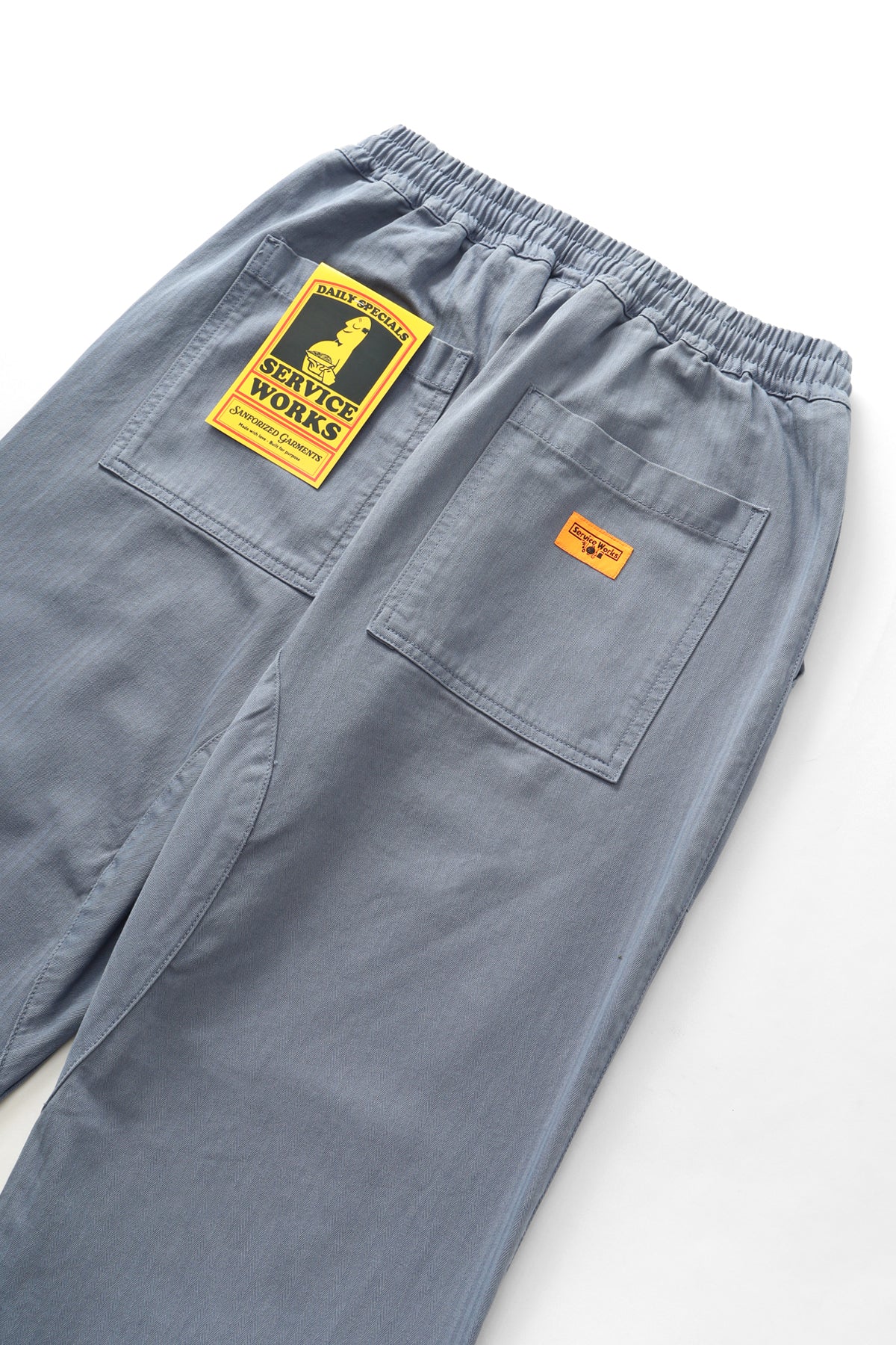 Service Works - Herringbone Chef Pants - Harbour - Image 3