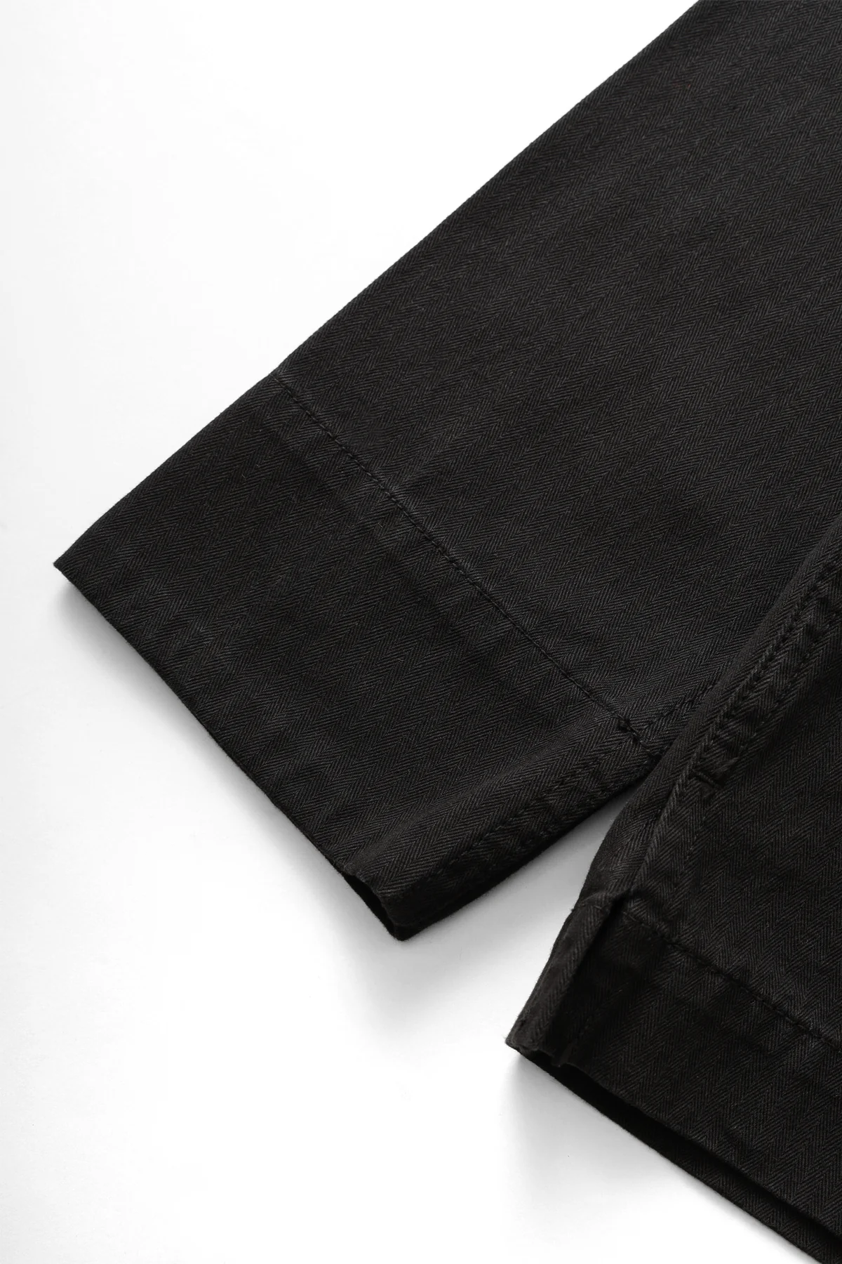Service Works - Herringbone Front Of House Jacket - Black - Image 6