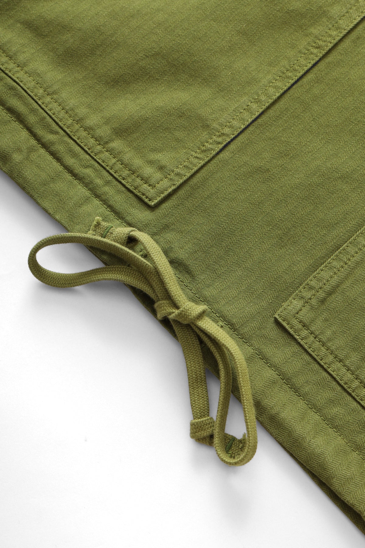 Service Works - Herringbone Market Smock - Pesto - Image 3