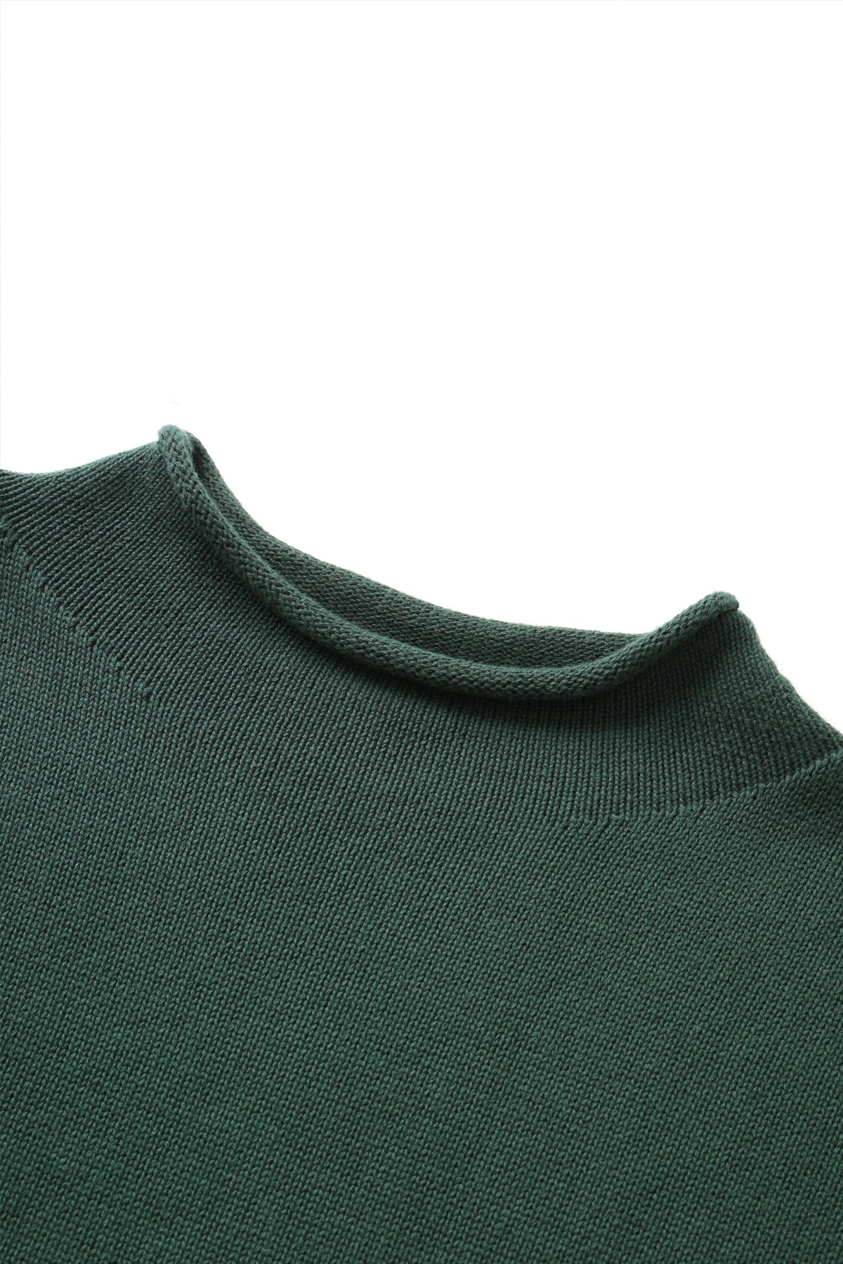 Service Works - Mock Smock Sweater - Forest - Image 4