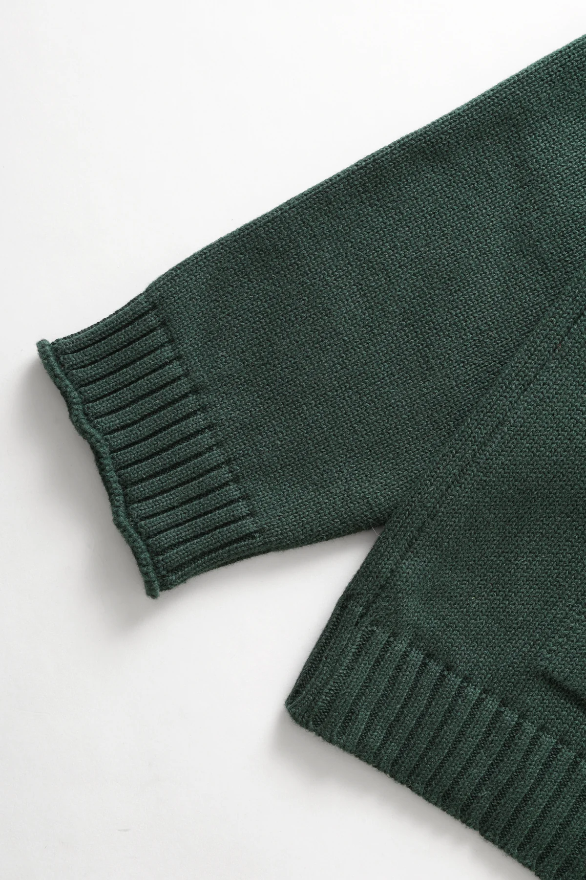 Service Works - Mock Smock Sweater - Forest - Image 5