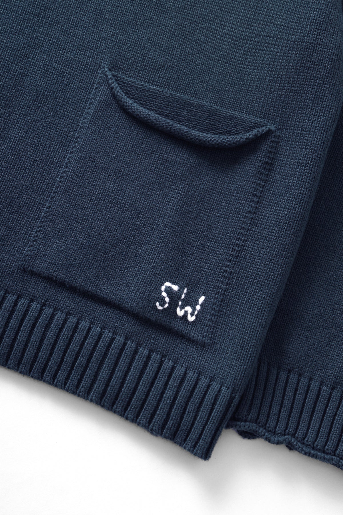 Service Works - Mock Smock Sweater - Navy - Image 2