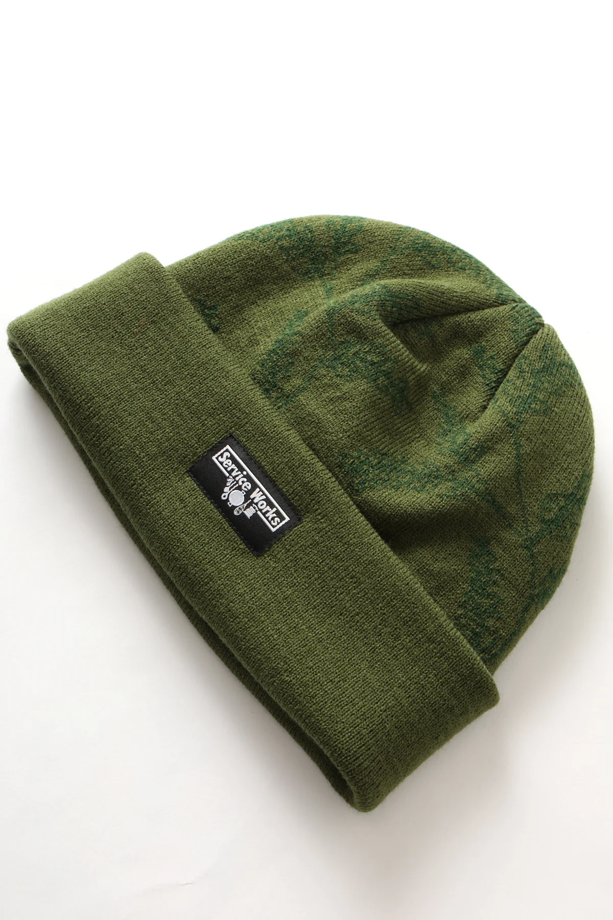 Service Works - Olive Branch Beanie - Olive - Image 2
