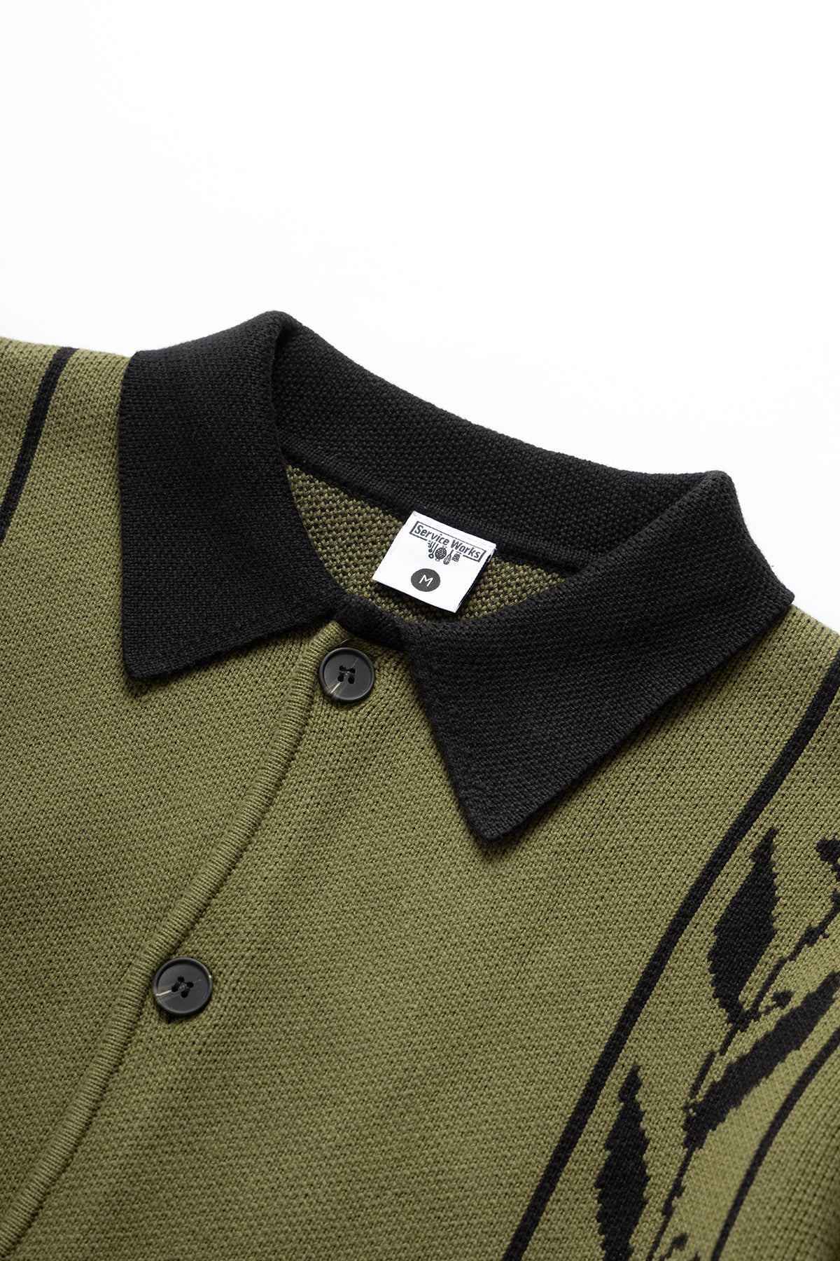 Service Works - Olive Branch Pullover - Olive - Image 3