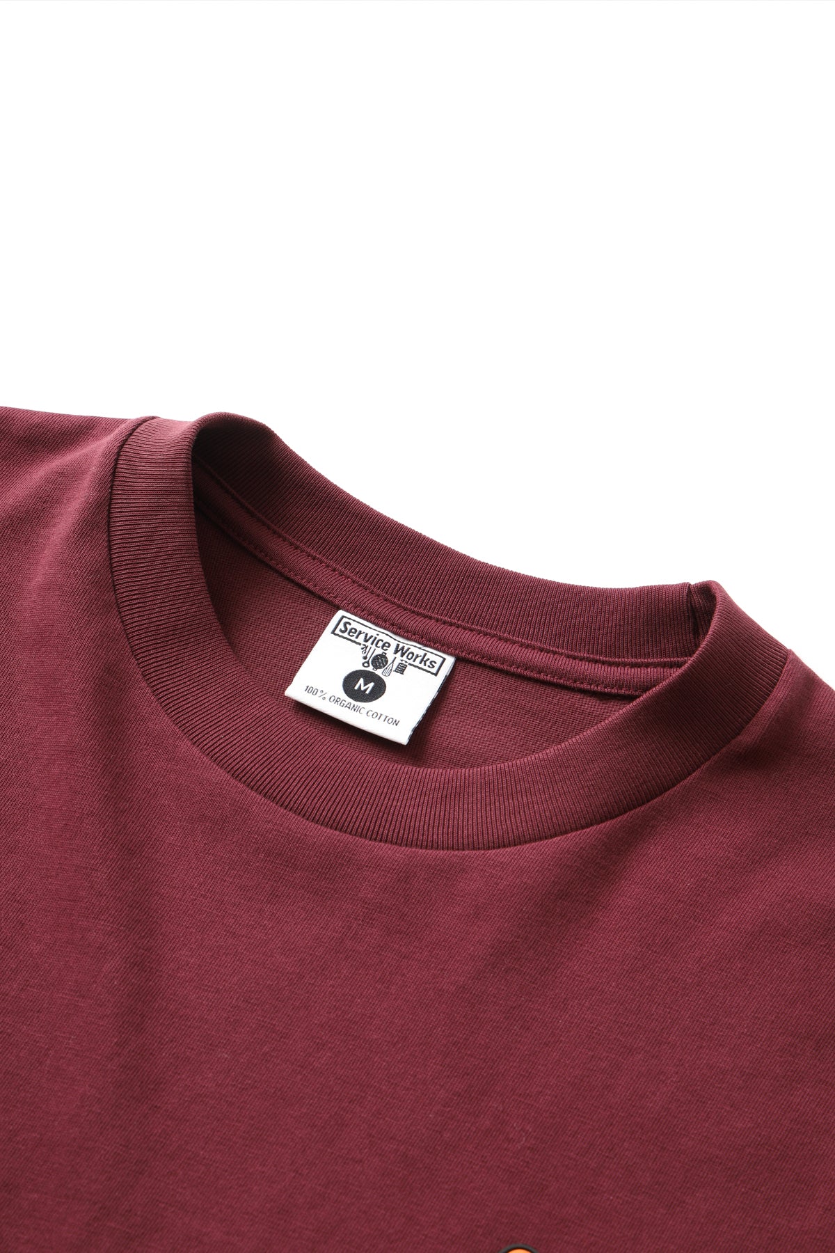 Service Works - Sticker Tee - Plum - Image 4