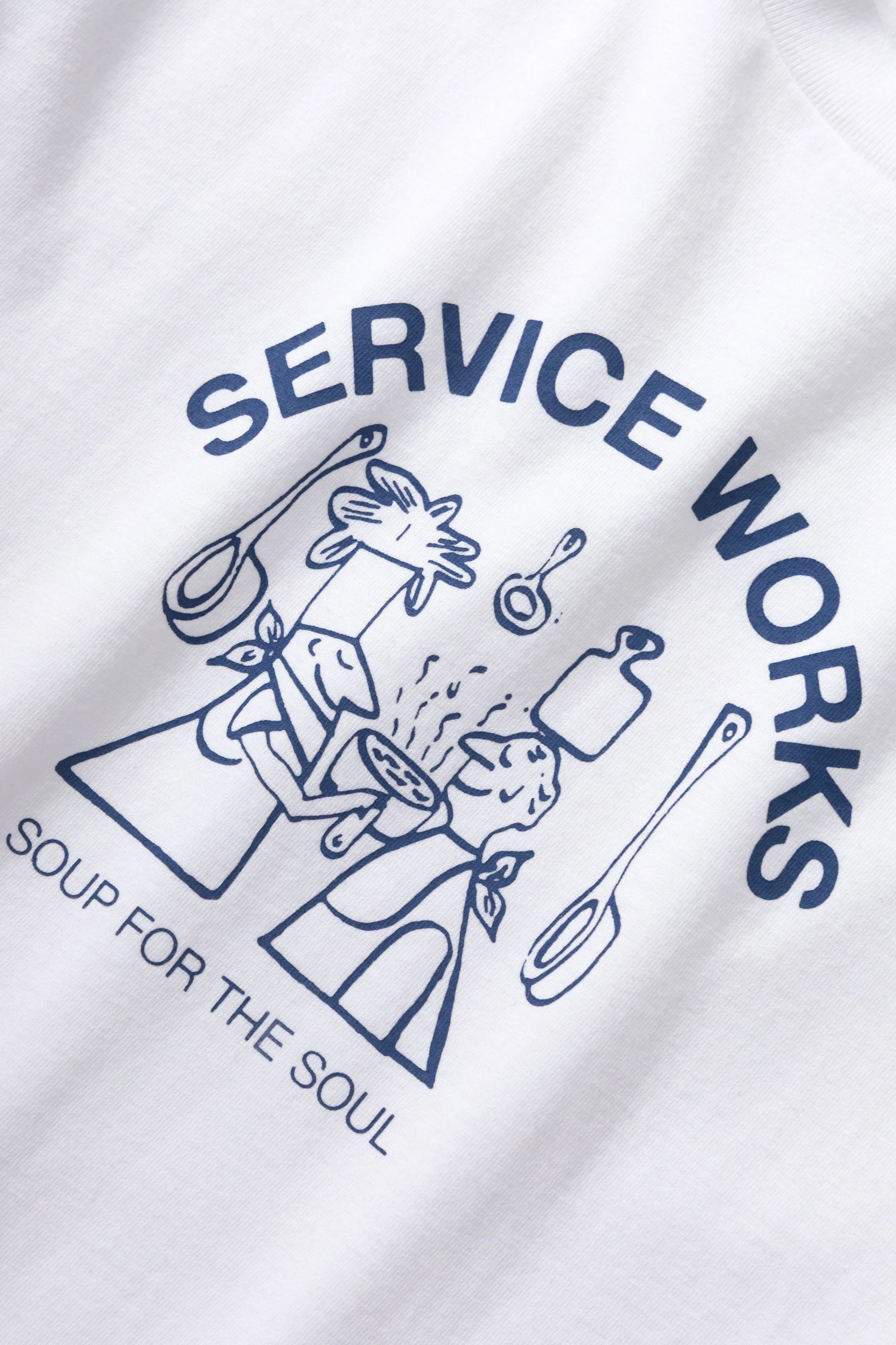 Service Works - Soup For The Soul Tee - White - Image 2