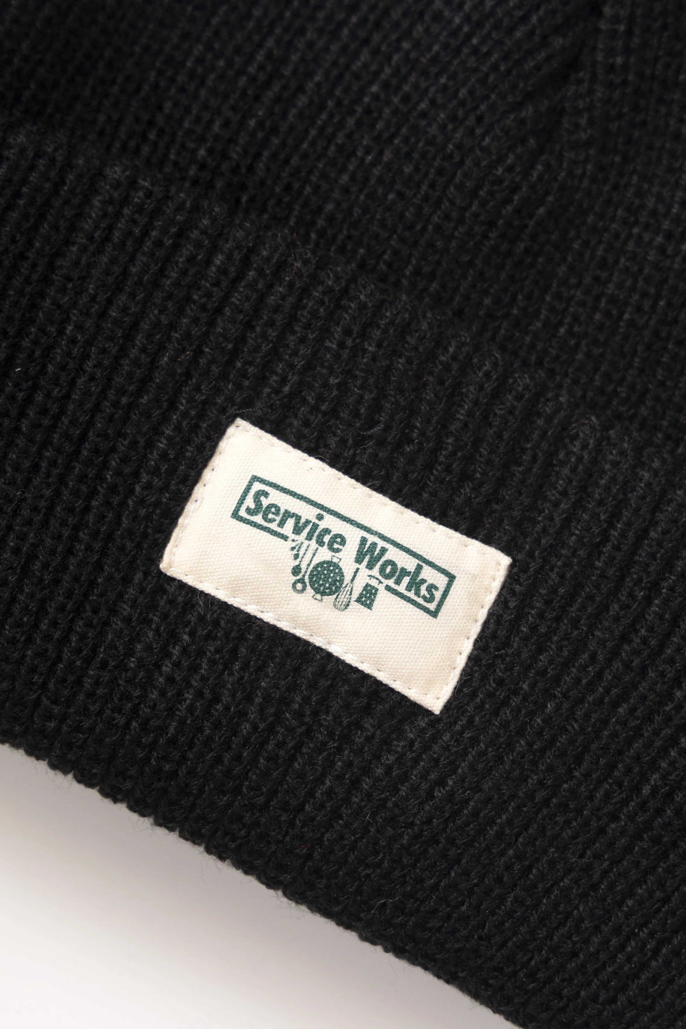 Service Works - Tassel Beanie - Black - Image 2
