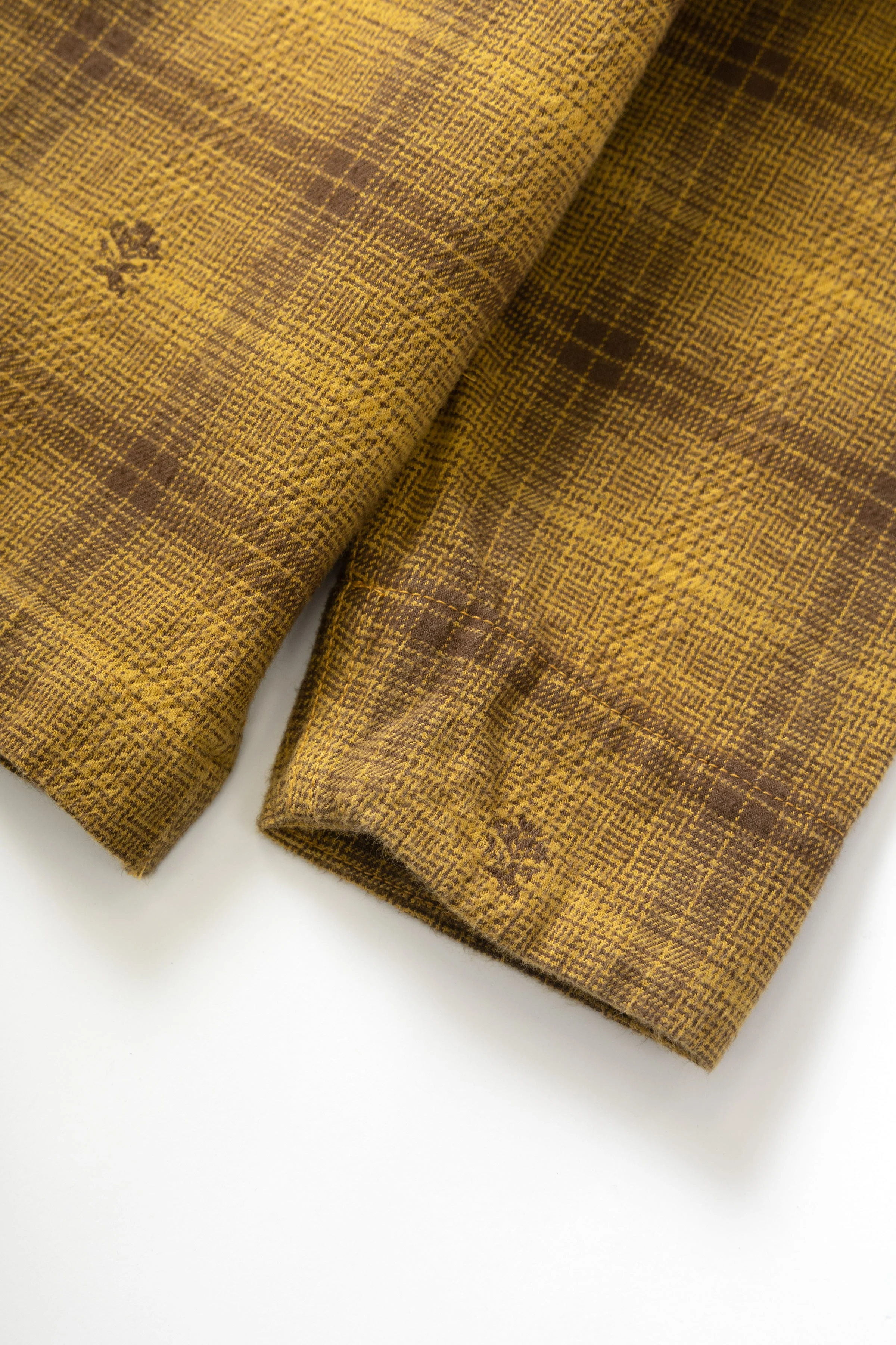 Service Works - Thistle Plaid Front Of House Jacket - Ochre - Image 6