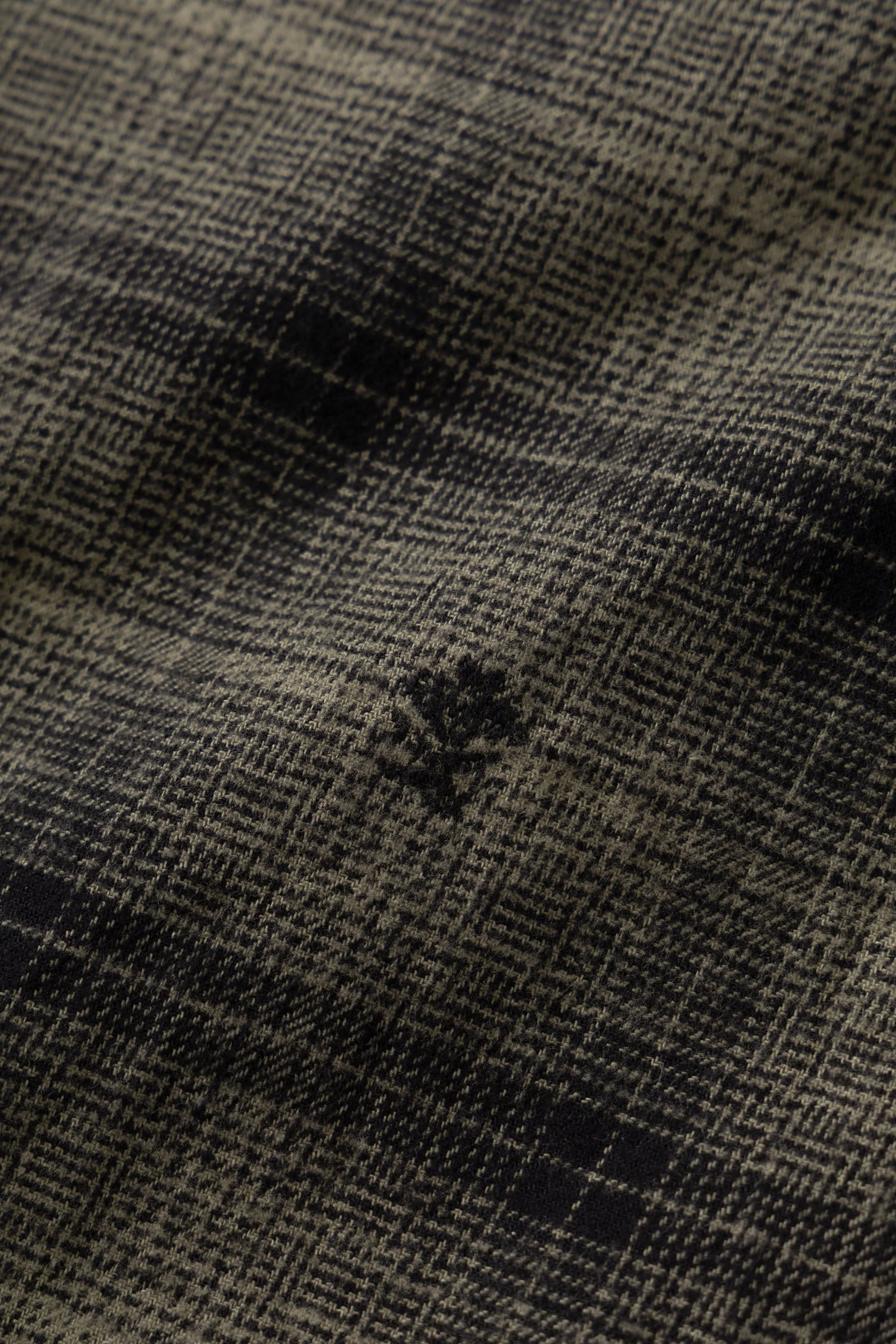 Service Works - Thistle Plaid Padded Work Vest - Olive - Image 9