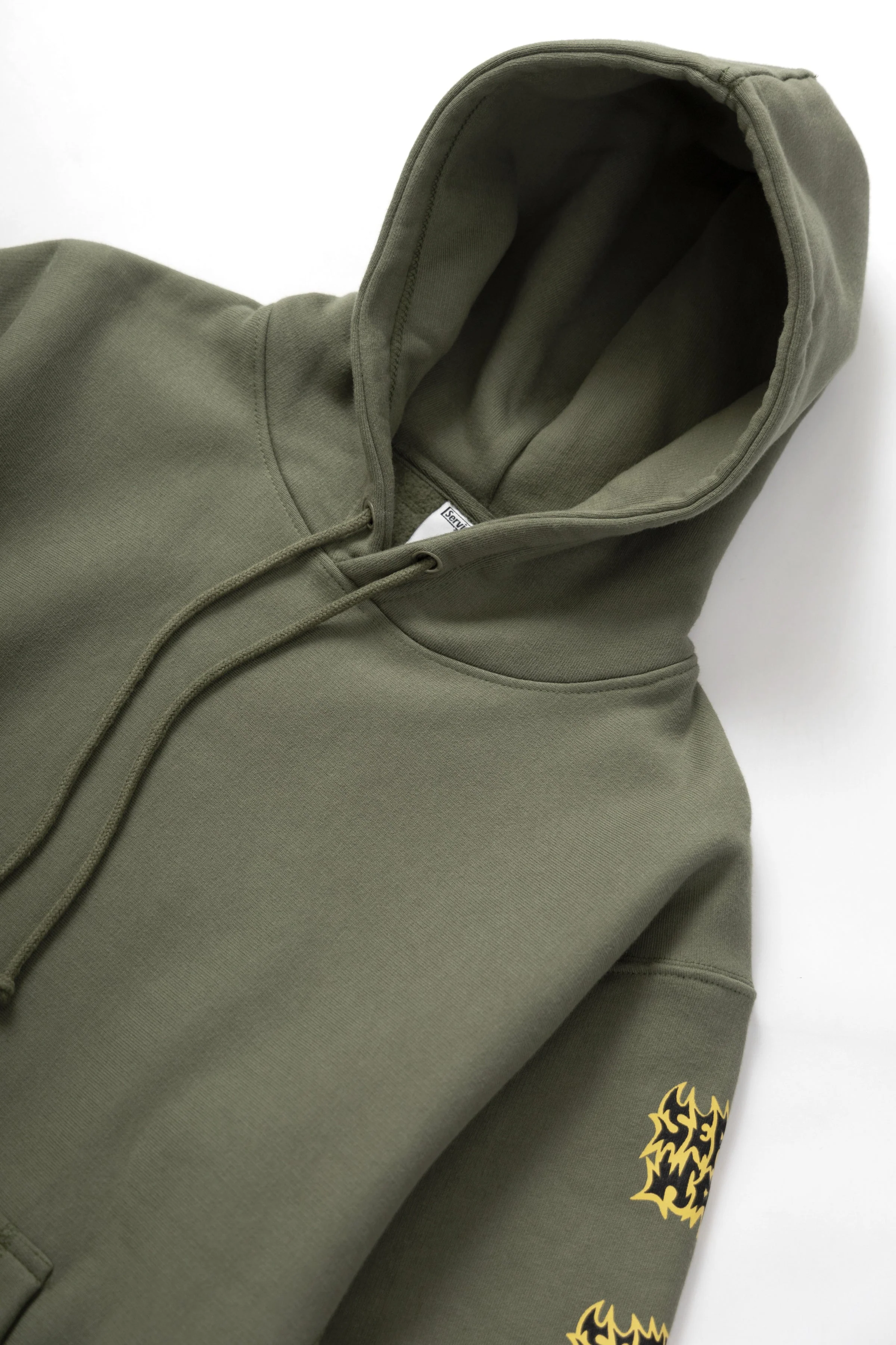 Service Works - Thrash Hoodie - Olive - Image 4