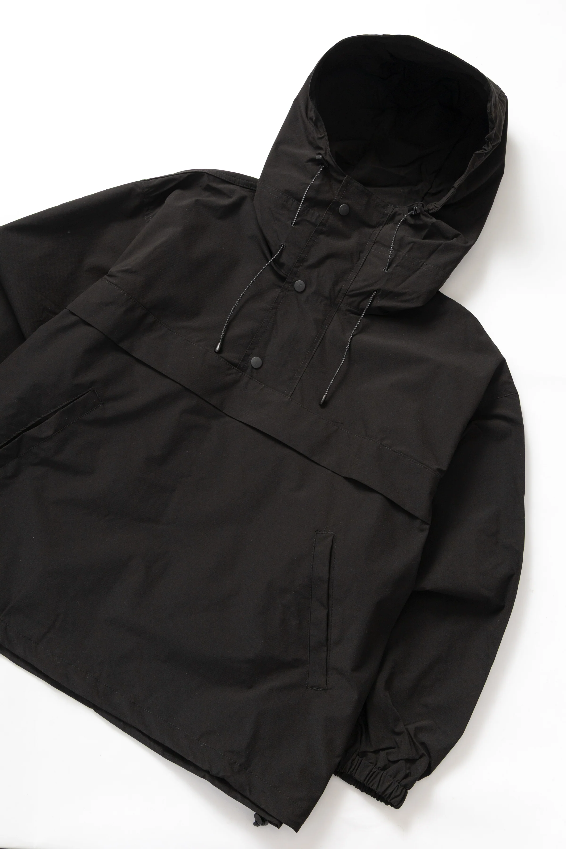 TRS - Hooded Smock Jacket - Black - Image 2