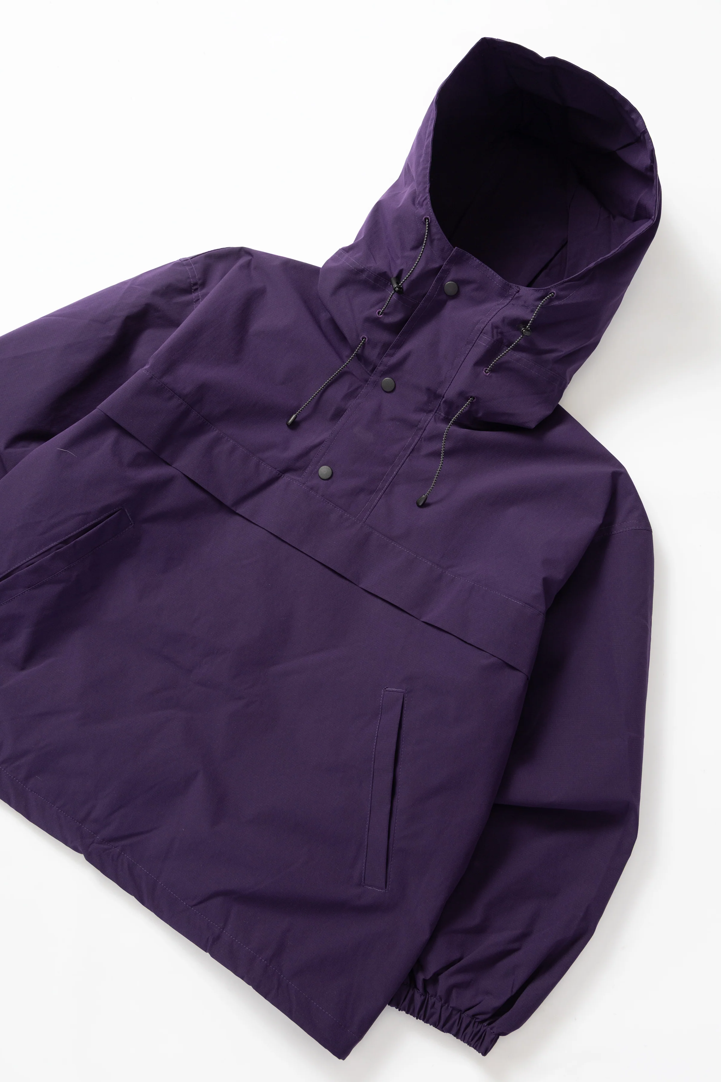TRS - Hooded Smock Jacket - Purple - Image 2