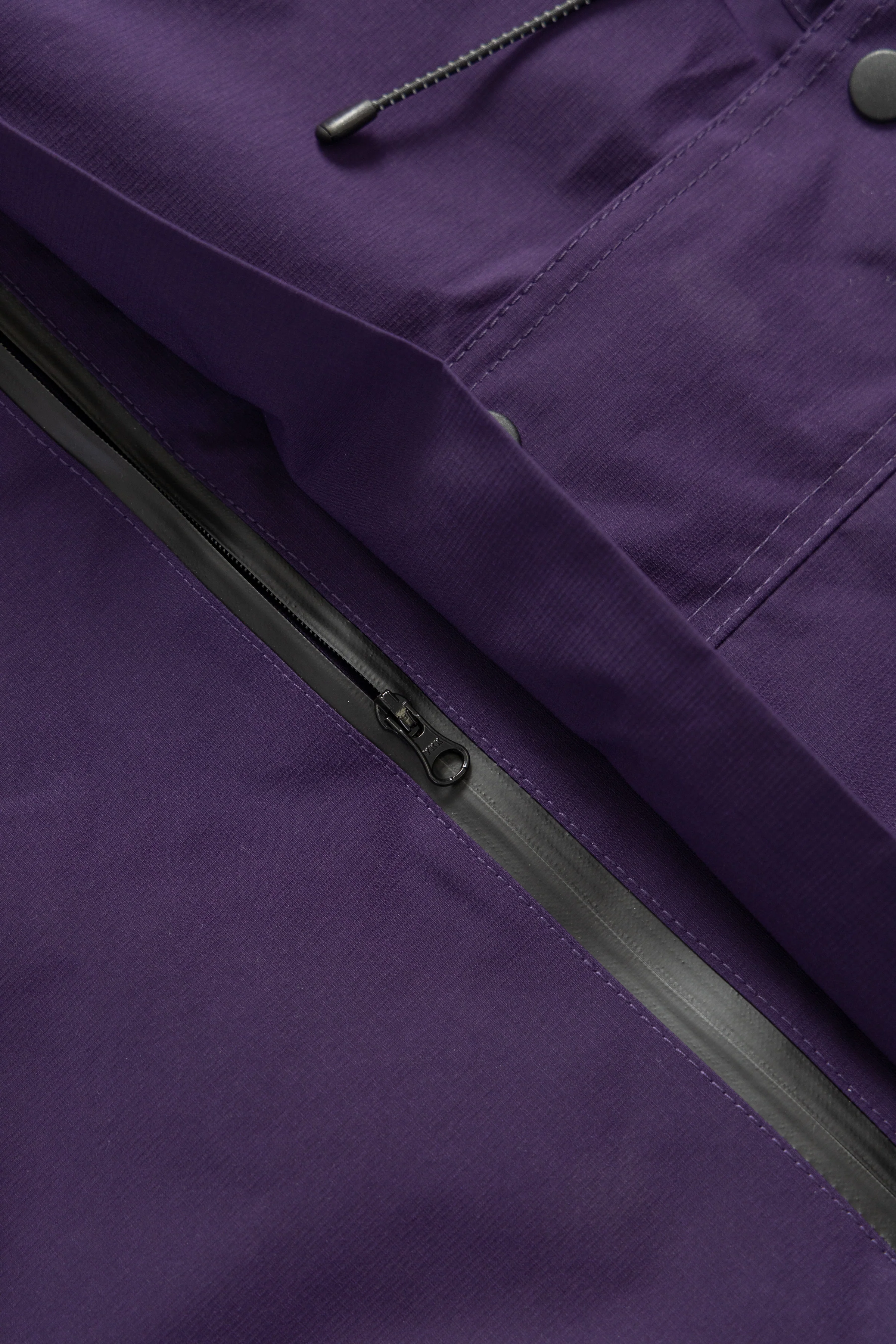TRS - Hooded Smock Jacket - Purple - Image 4