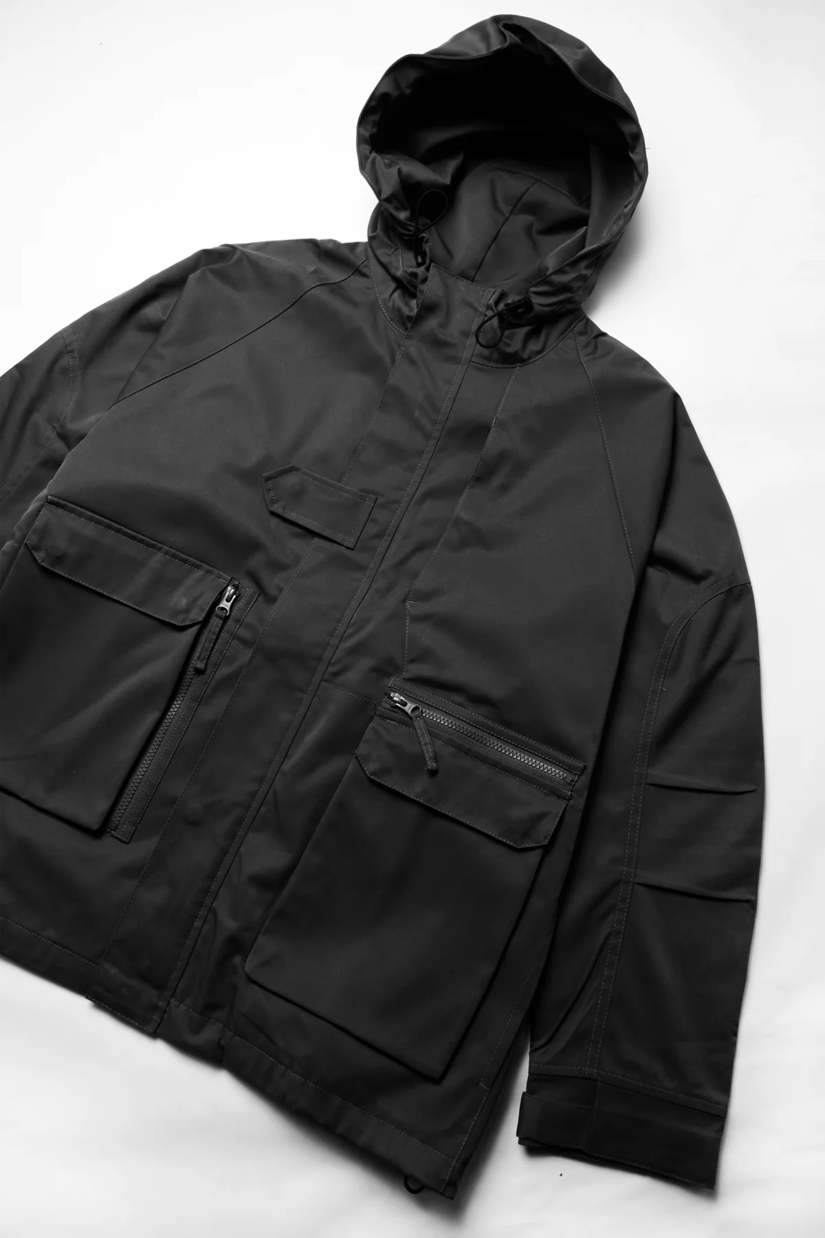 TRS - Multi Pocket Parka - Black - Image 3