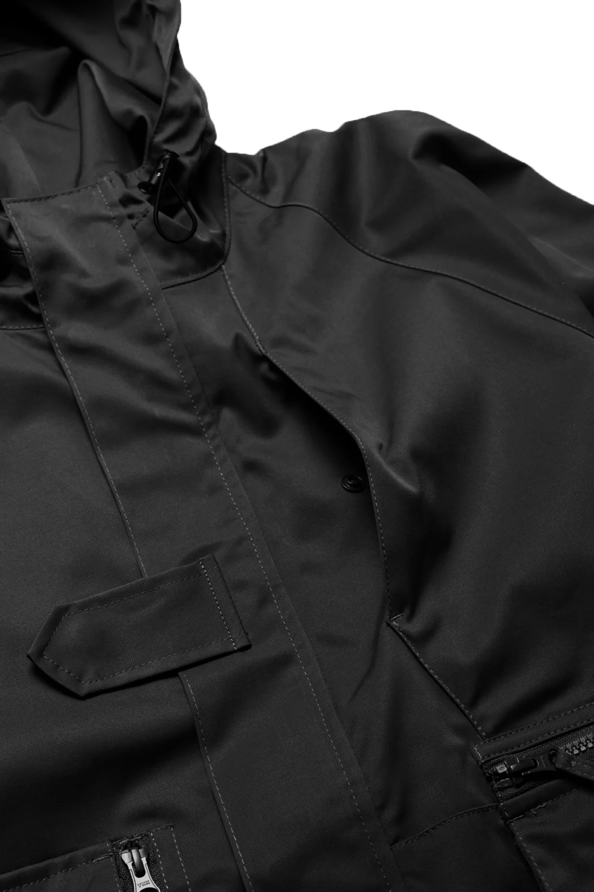 TRS - Multi Pocket Parka - Black - Image 6