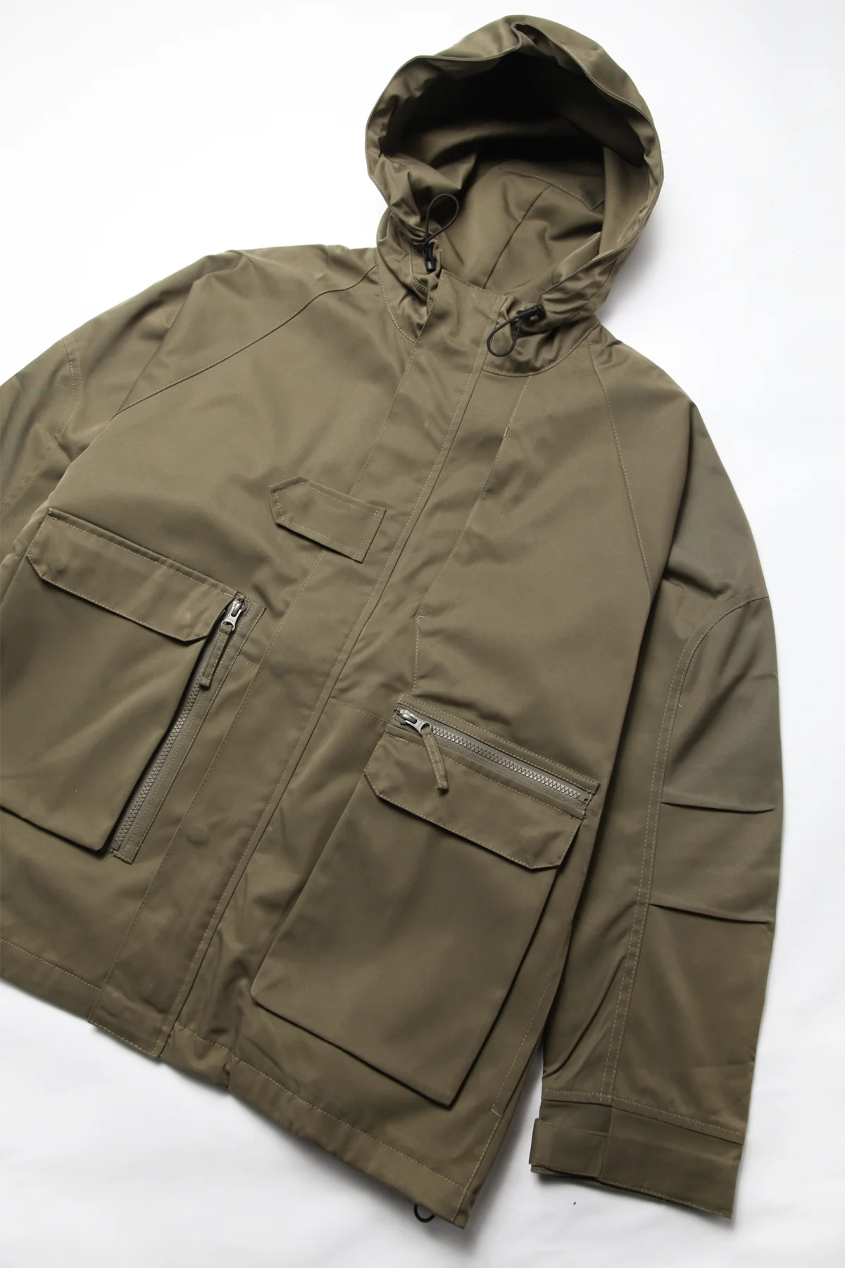 TRS - Multi Pocket Parka - Olive - Image 3