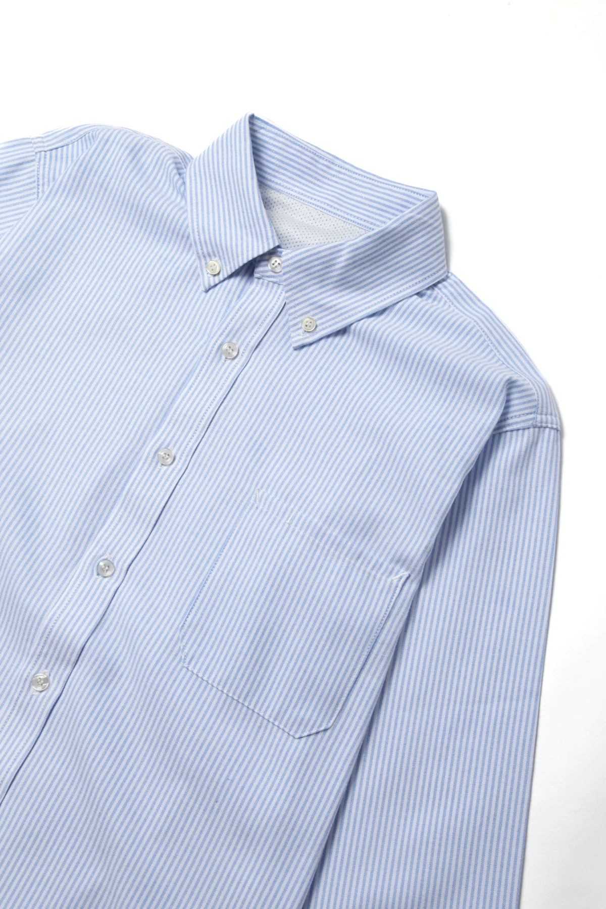 TRS - Striped Oxford Shirt - Blue - Image 2