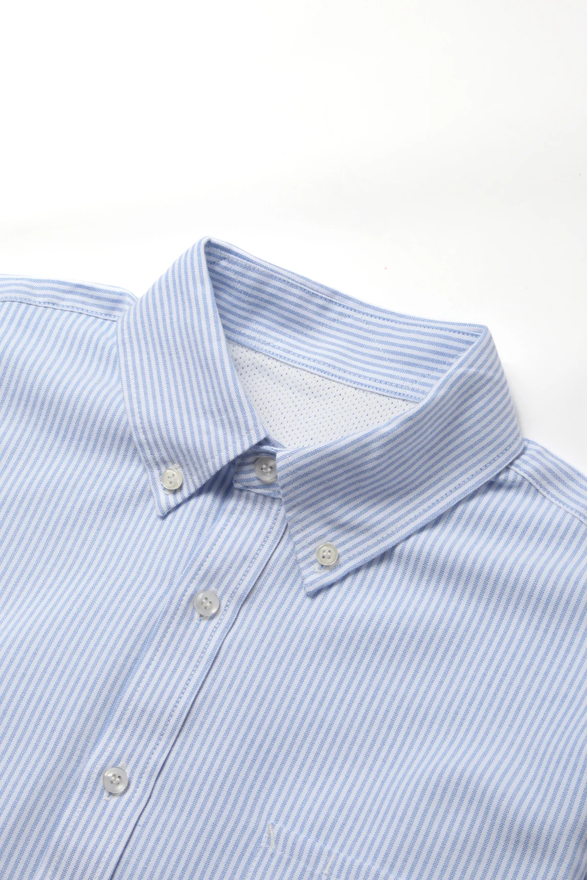 TRS - Striped Oxford Shirt - Blue - Image 3