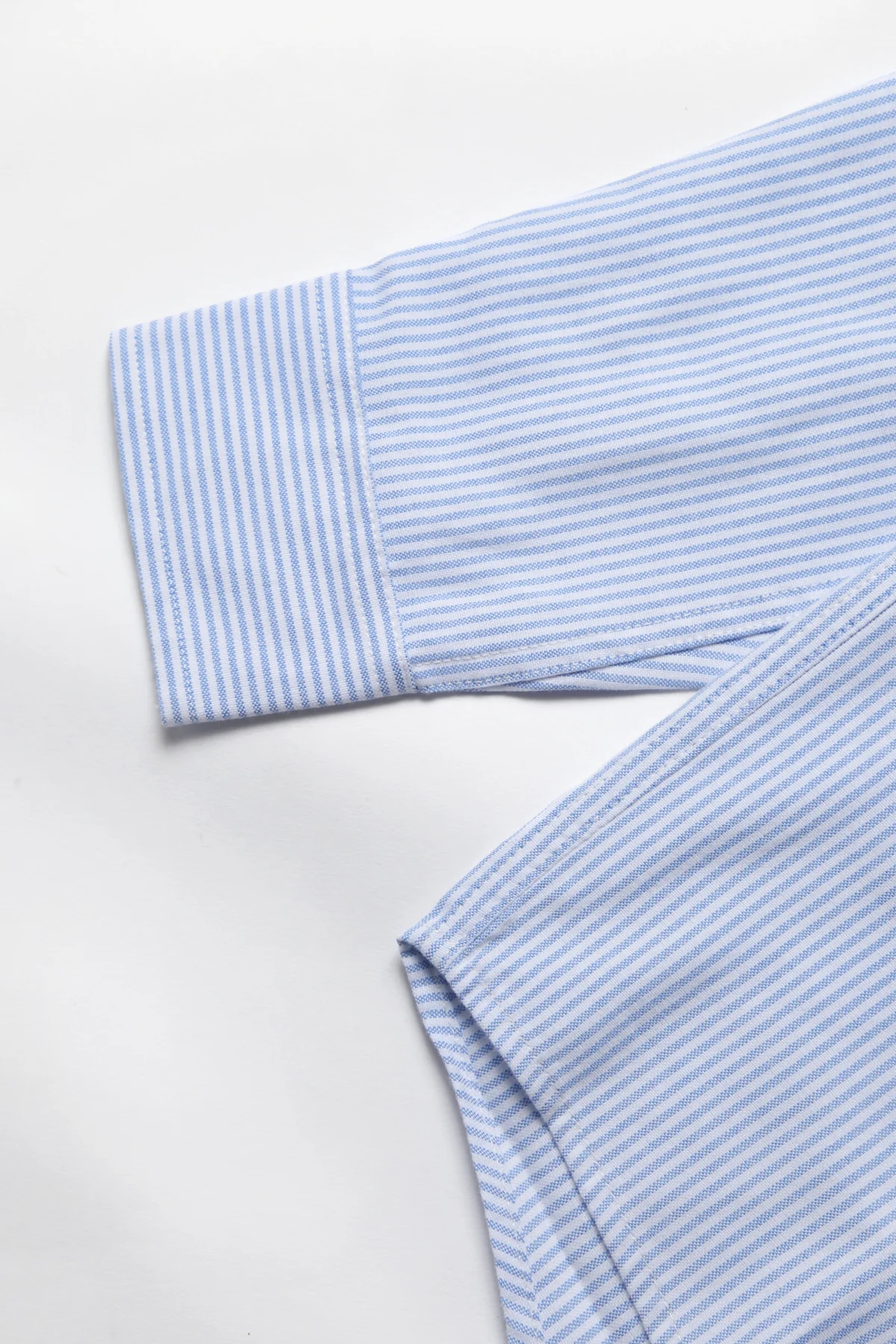 TRS - Striped Oxford Shirt - Blue - Image 5