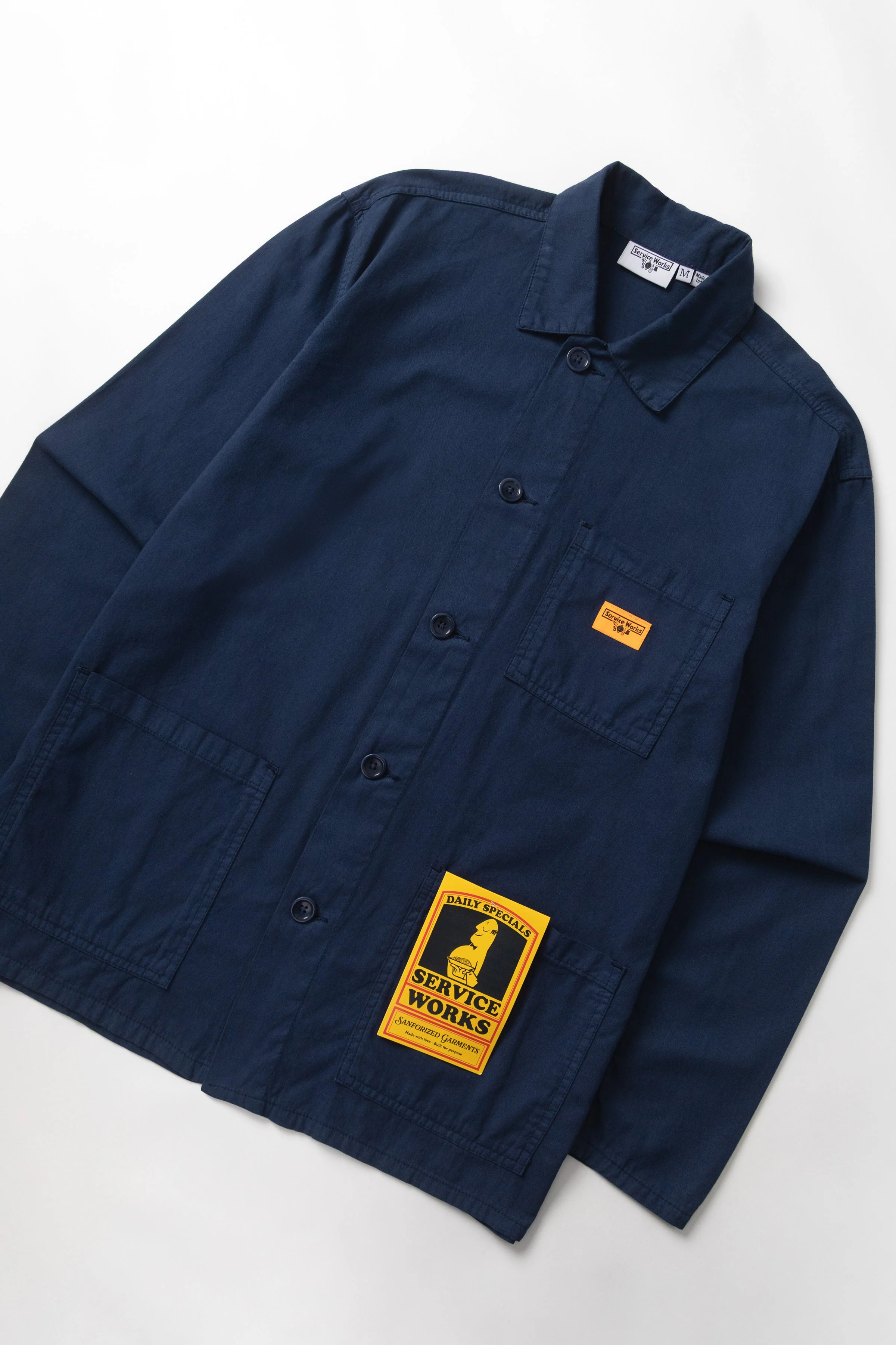 Service Works - Twill Chore Shirt - Dark Navy - Image 3