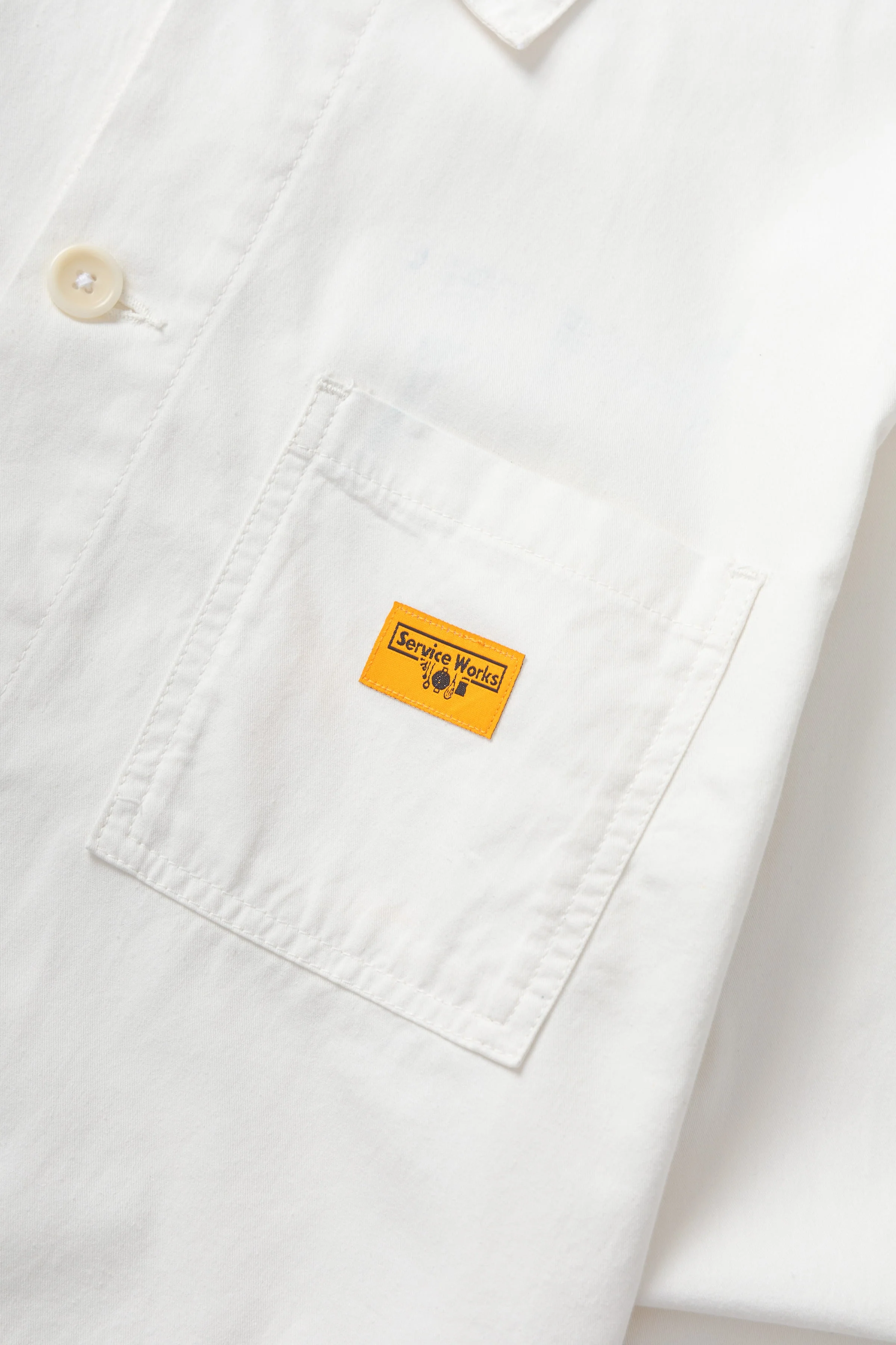 Service Works - Twill Chore Shirt - Off-White - Image 6