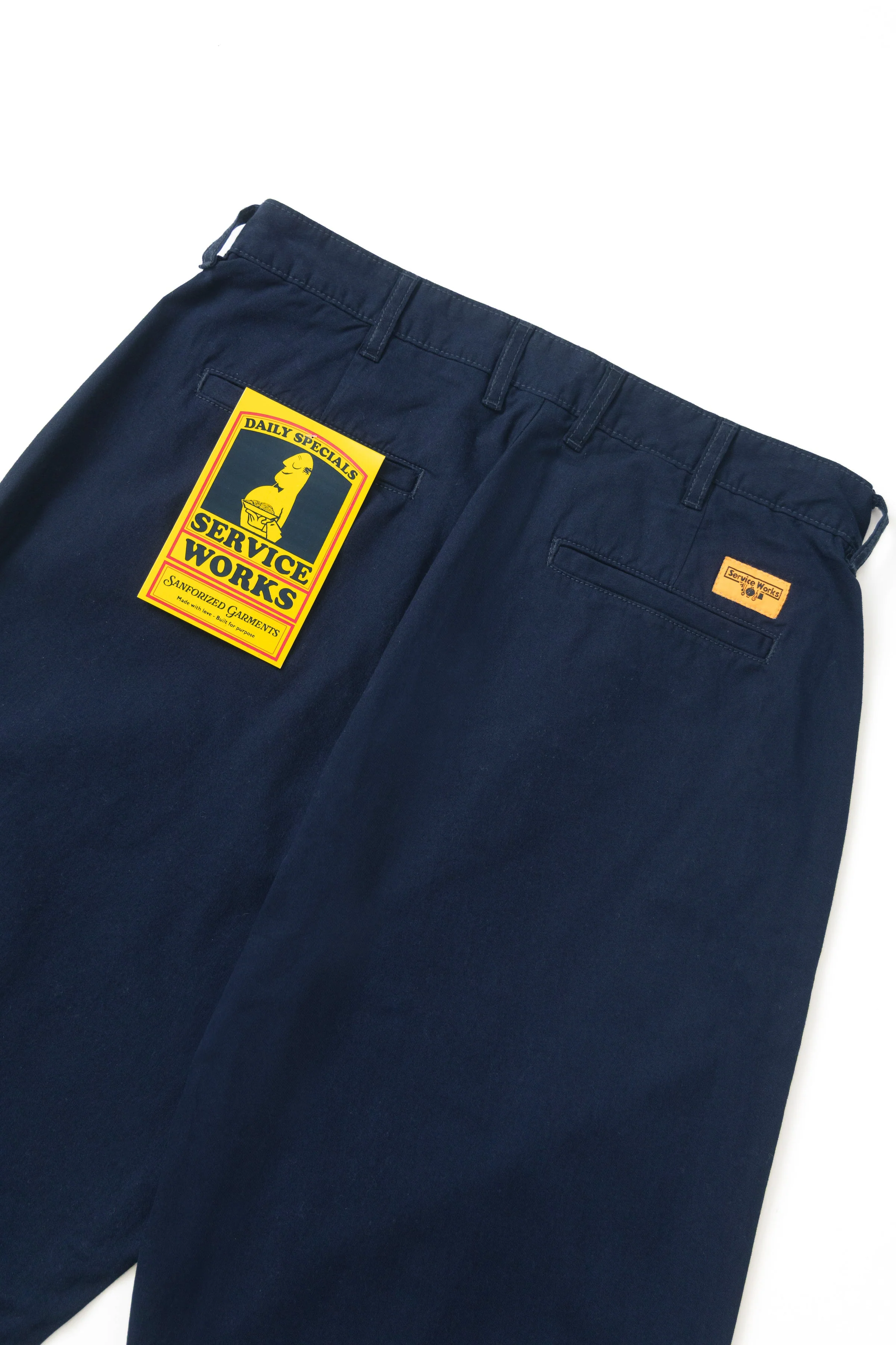 Service Works - Twill Part Timer Pant - Dark Navy - Image 4