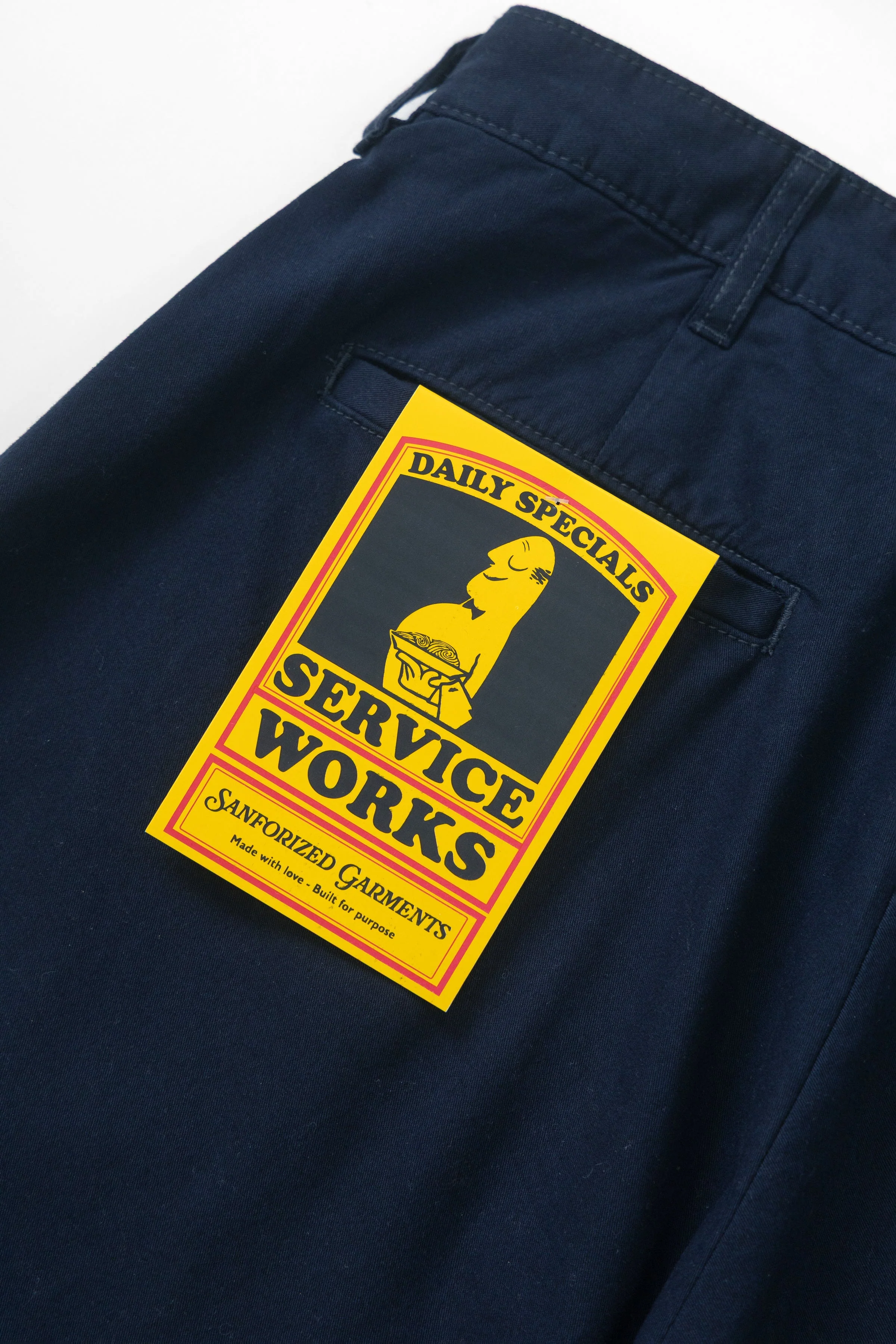 Service Works - Twill Part Timer Pant - Dark Navy - Image 6