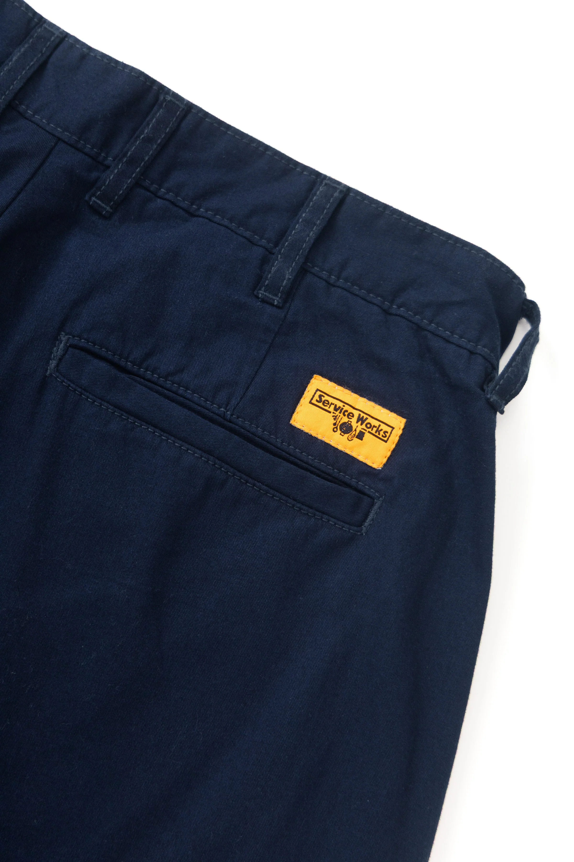 Service Works - Twill Part Timer Shorts - Dark Navy - Image 5