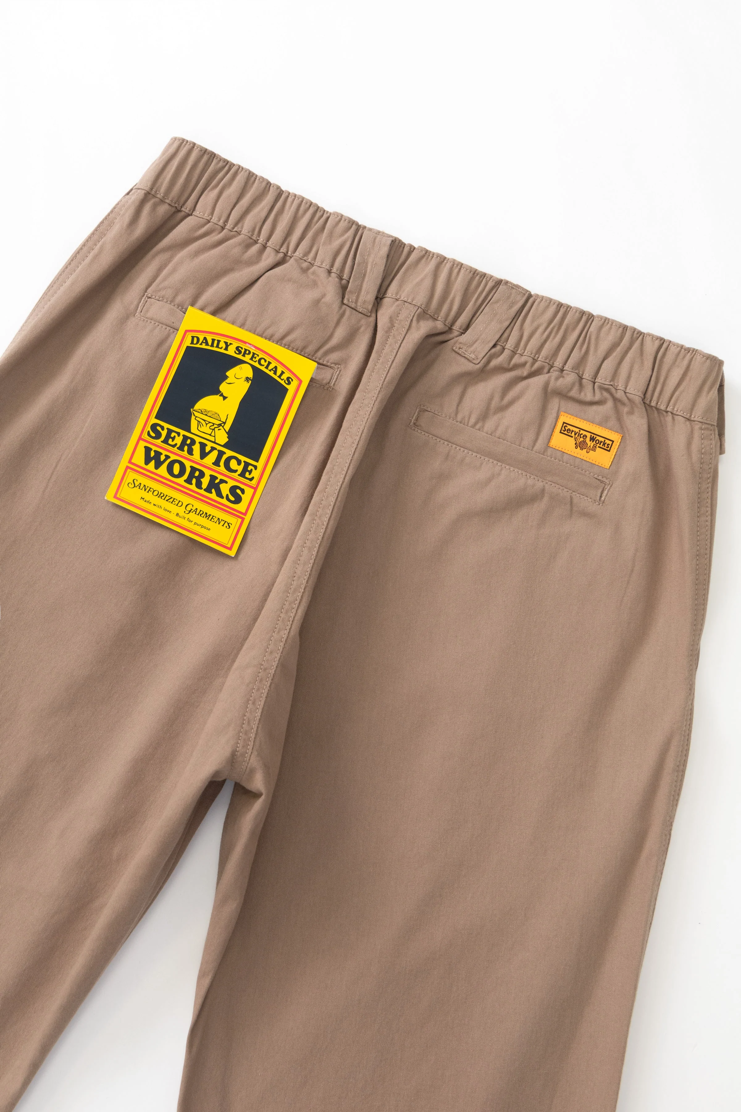 Service Works - Twill Waiters Pant - Mushroom - Image 4