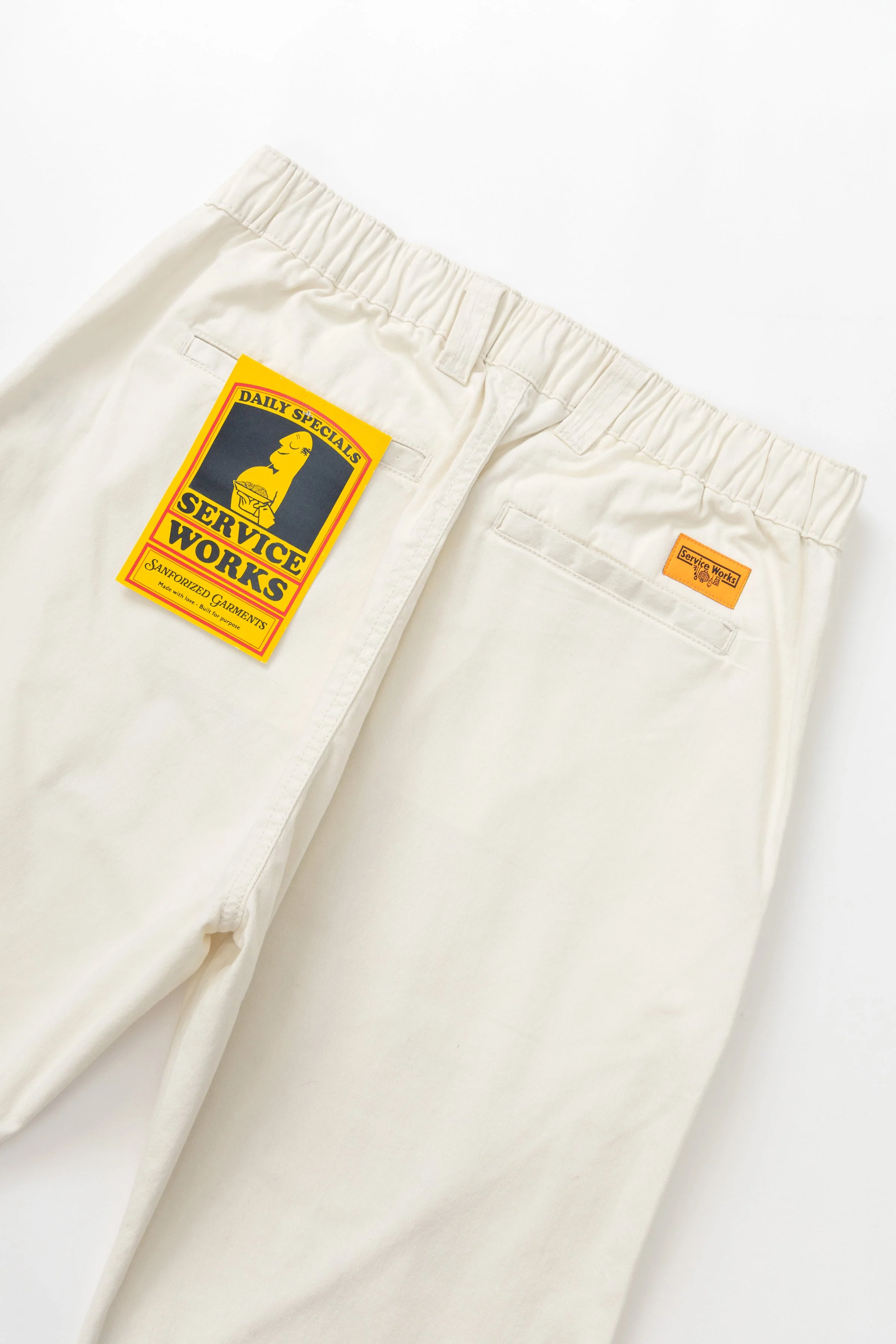 Service Works - Twill Waiters Pant - Off-White - Image 4