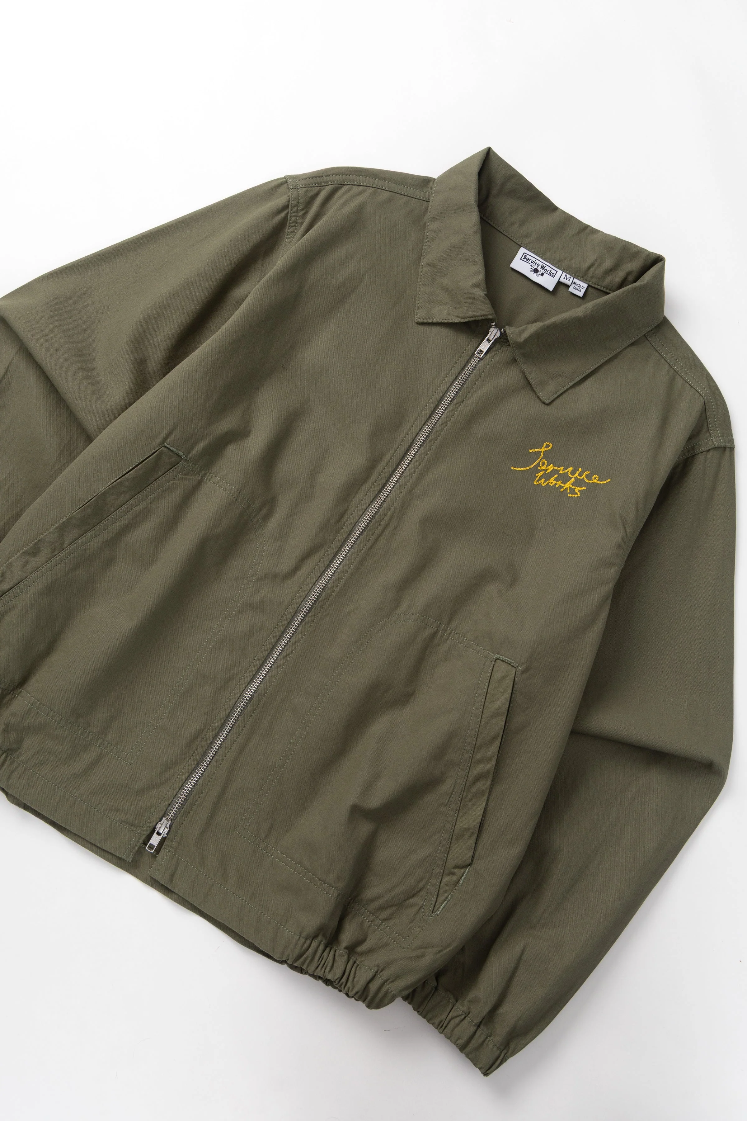 Service Works - Twill Work Jacket - Olive - Image 3