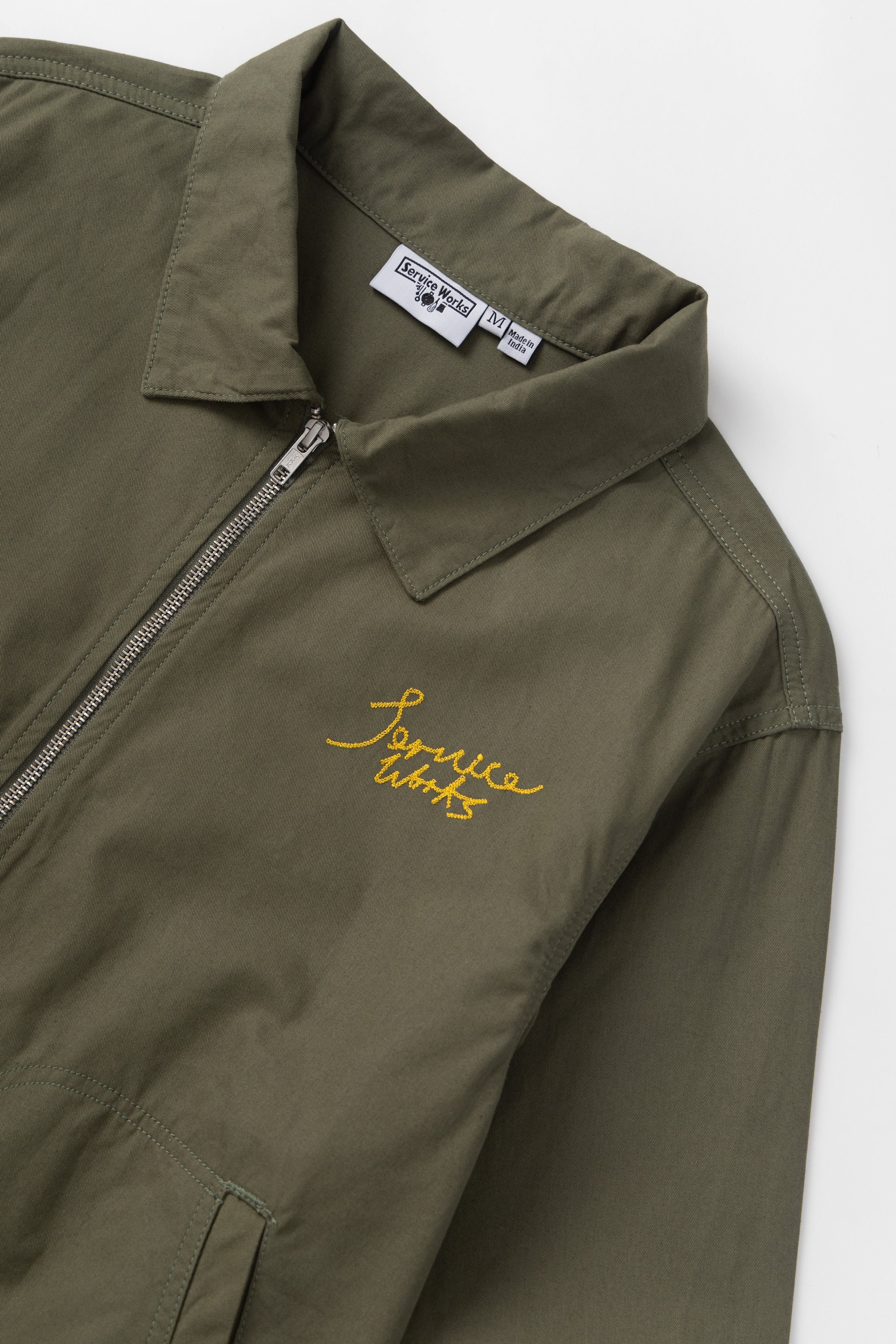 Service Works - Twill Work Jacket - Olive - Image 4