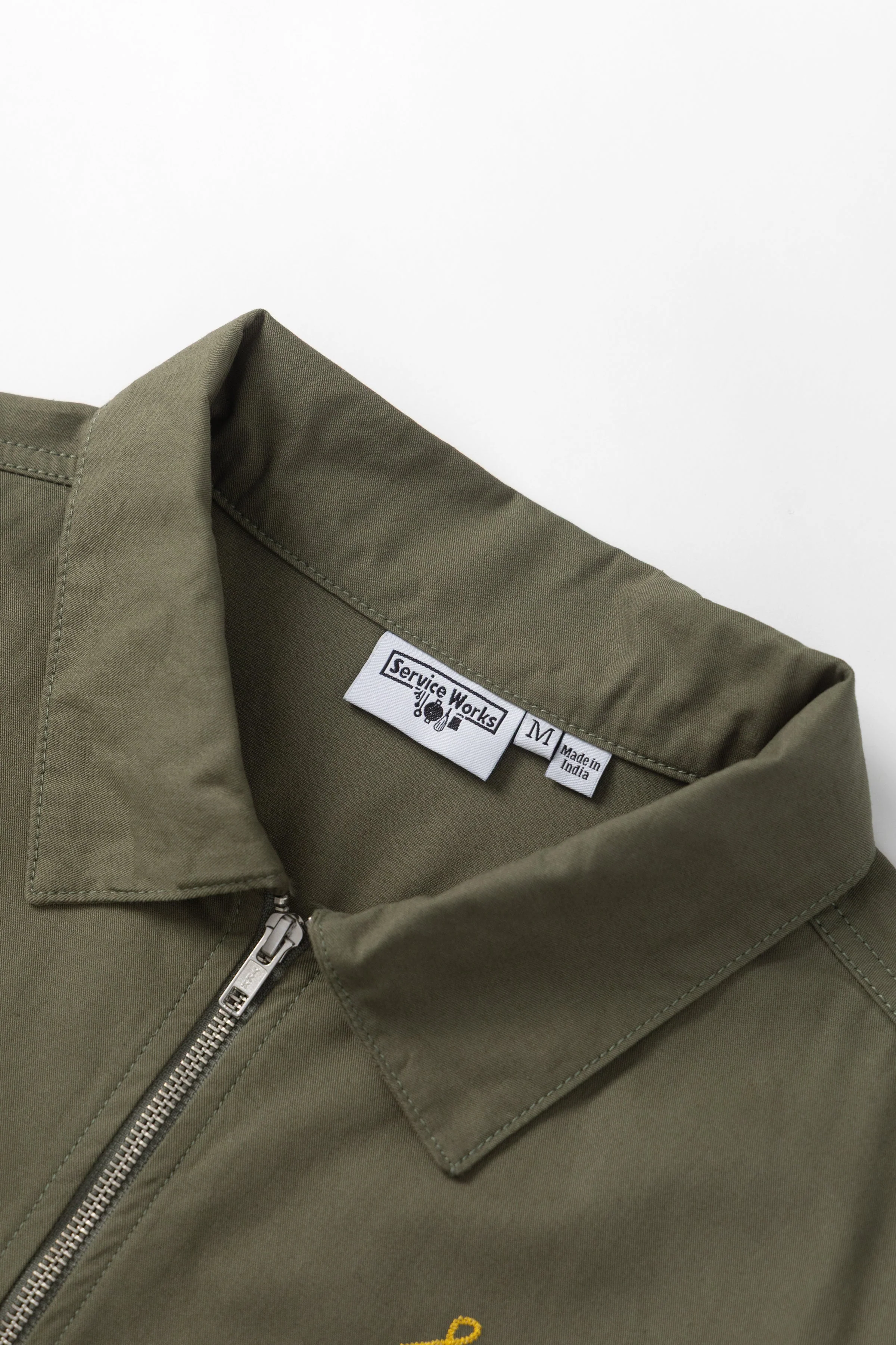 Service Works - Twill Work Jacket - Olive - Image 8