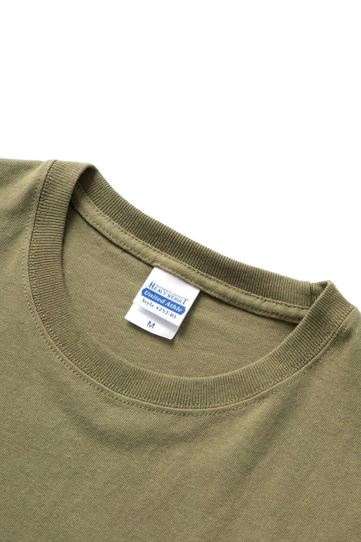 United Athle - 4252 7.1oz Heavyweight T-Shirt - Olive - Image 3