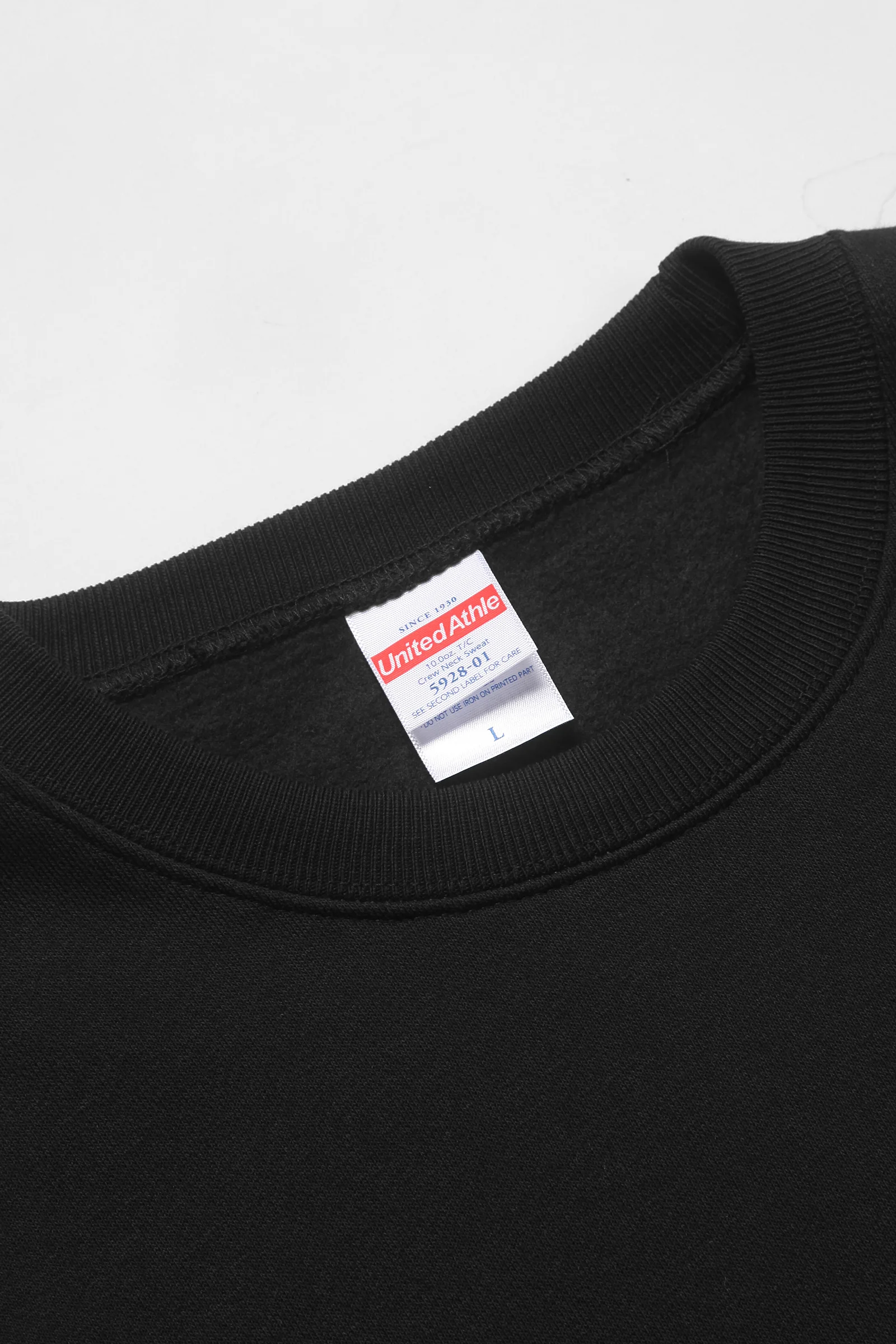 United Athle - 5928 10oz Crewneck - Black - Image 2