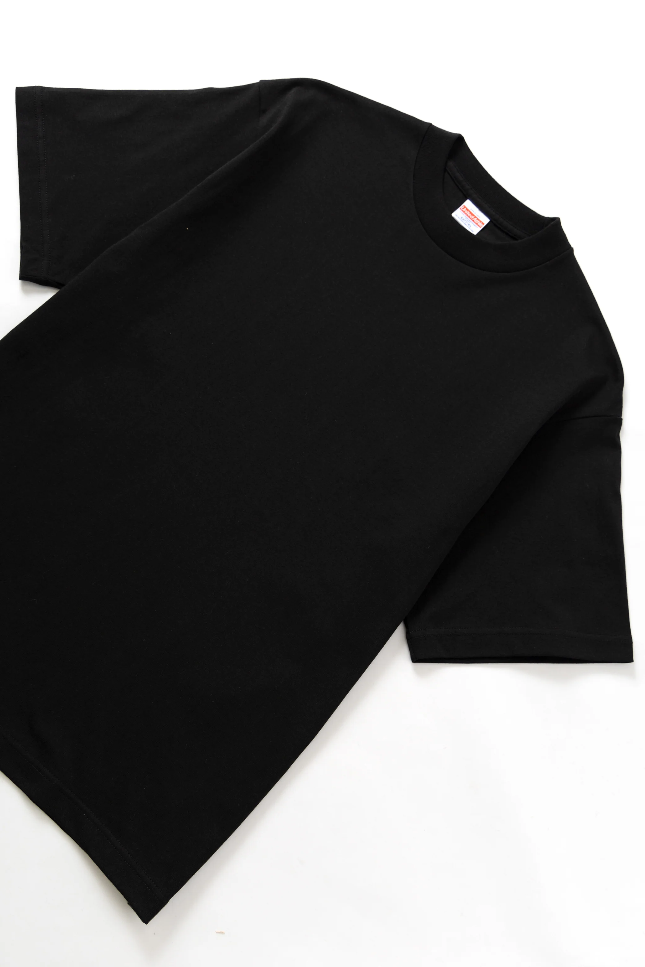 United Athle - 4277 7oz Open End Rugged T-Shirt - Black - Image 3