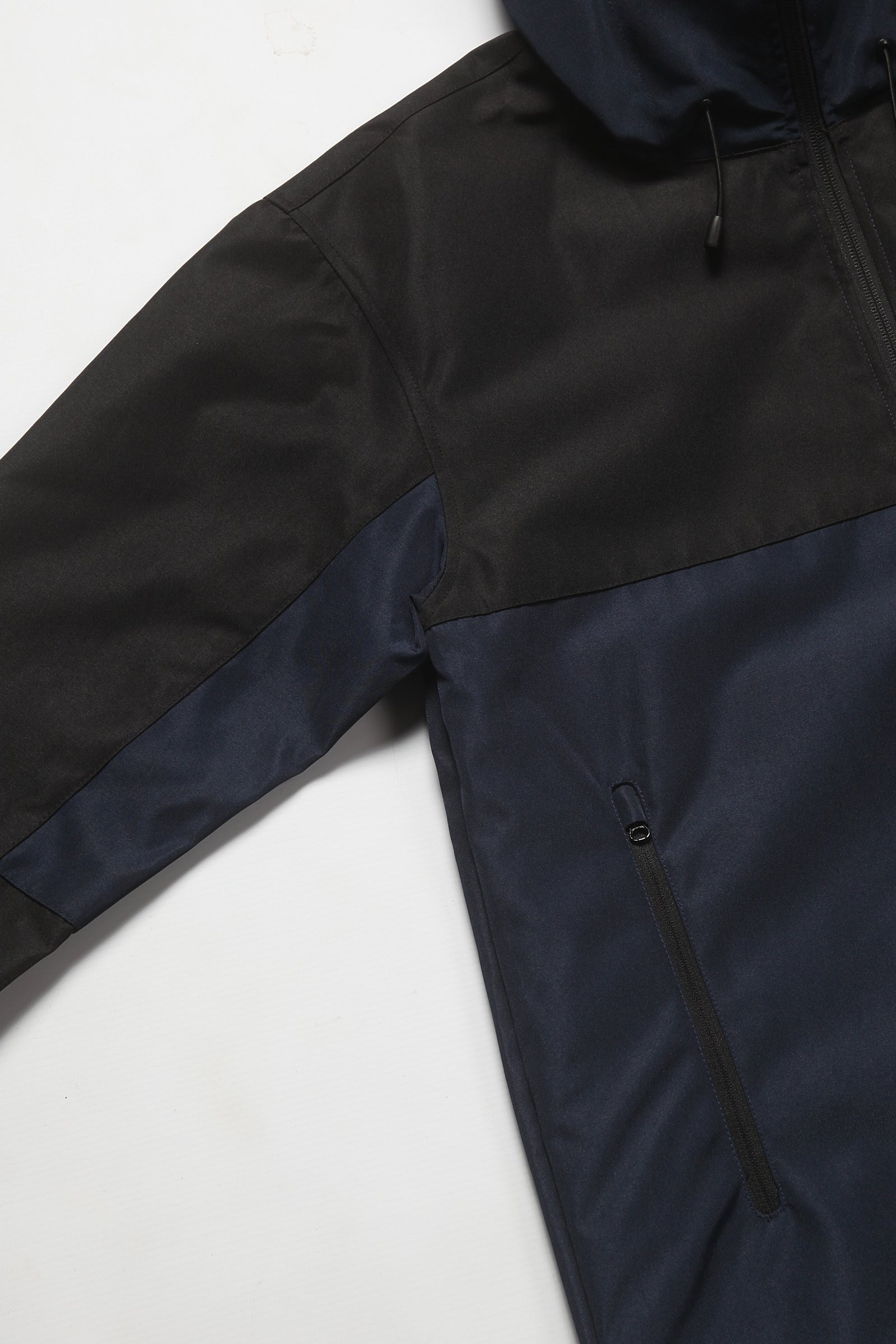 United Athle - 7489 Two Tone Shell Parka - Navy/Black - Image 5