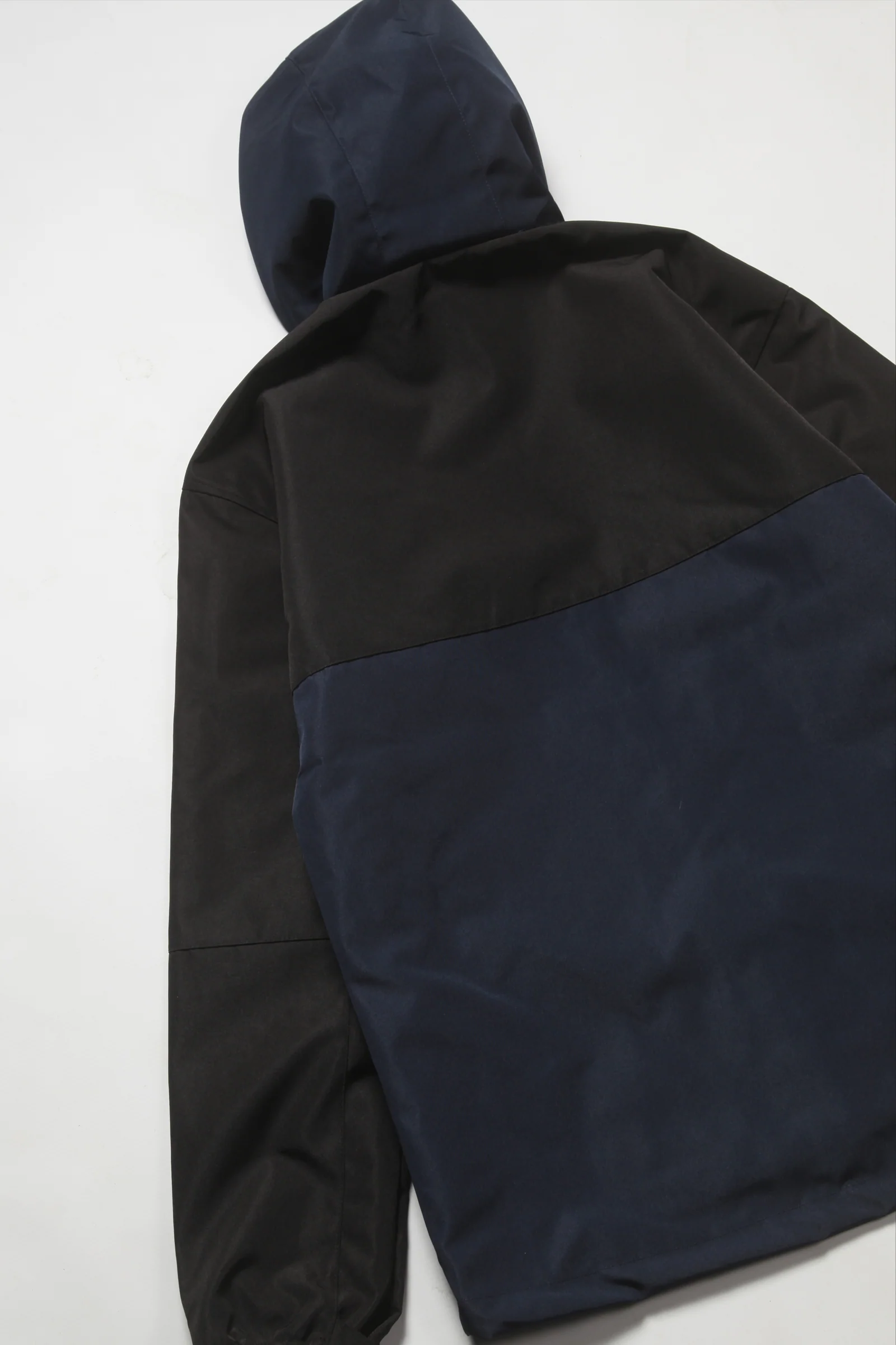United Athle - 7489 Two Tone Shell Parka - Navy/Black - Image 7