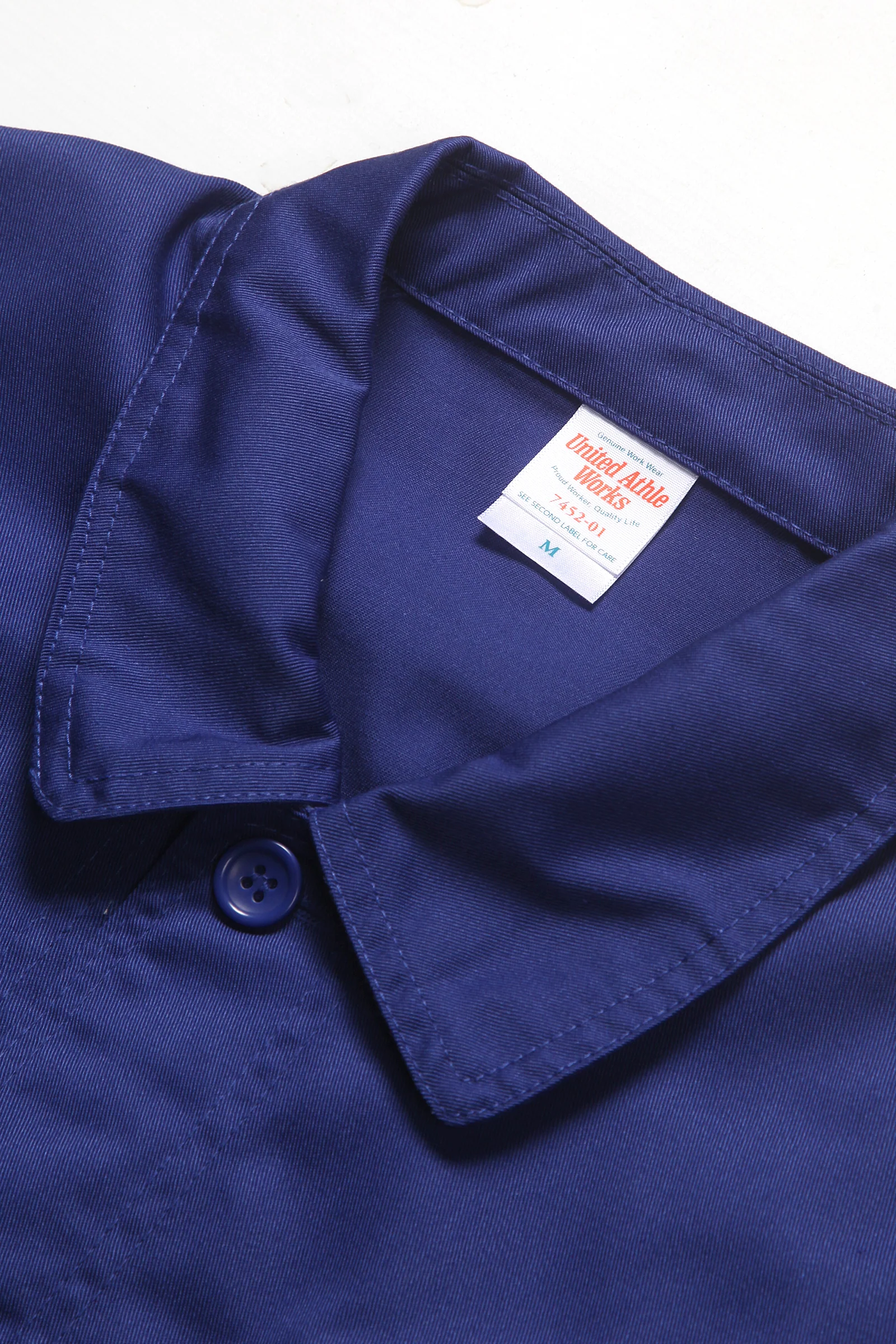United Athle Works - 7452 Coverall Jacket - Work Blue - Image 3