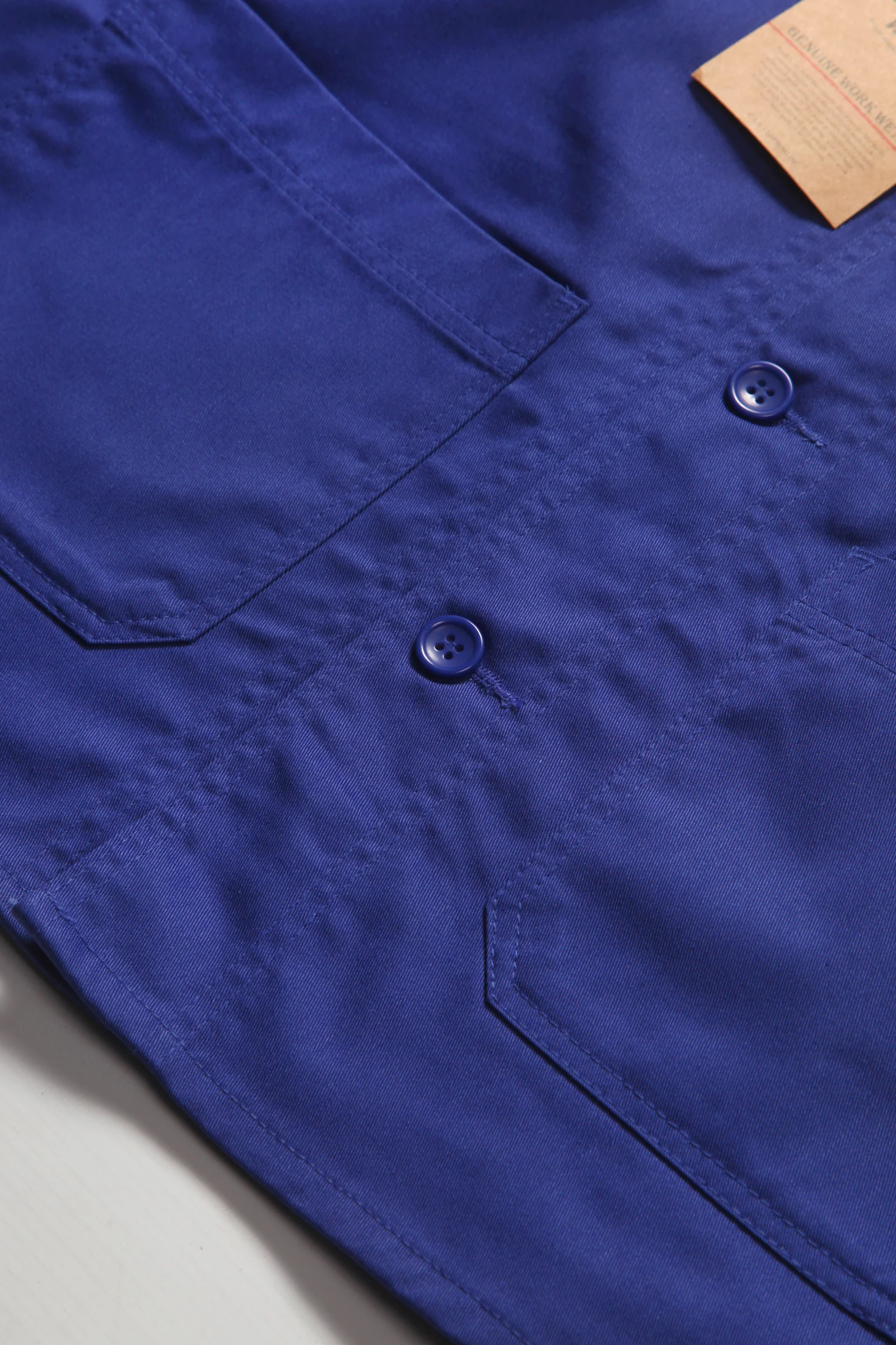 United Athle Works - 7452 Coverall Jacket - Work Blue - Image 4